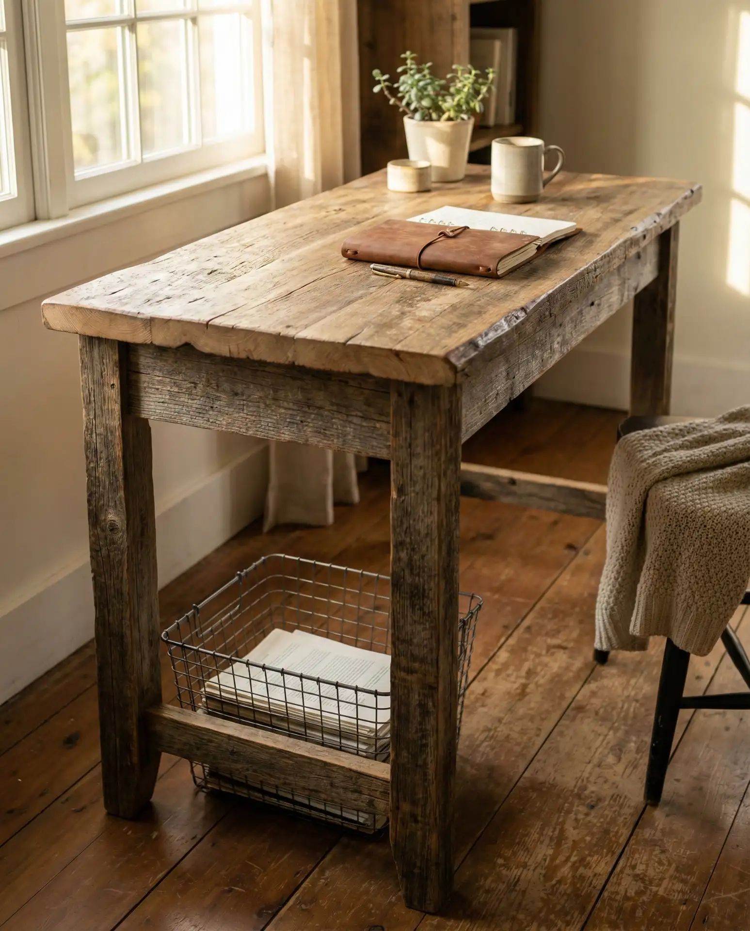 Rustic Farmhouse with Distressed Wood 2