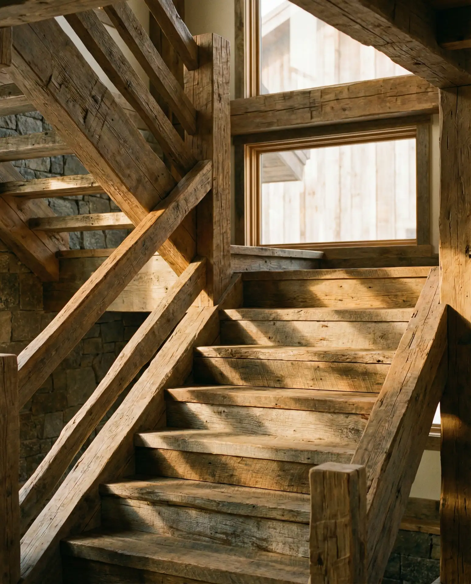 Rustic Reclaimed Wood Character 1