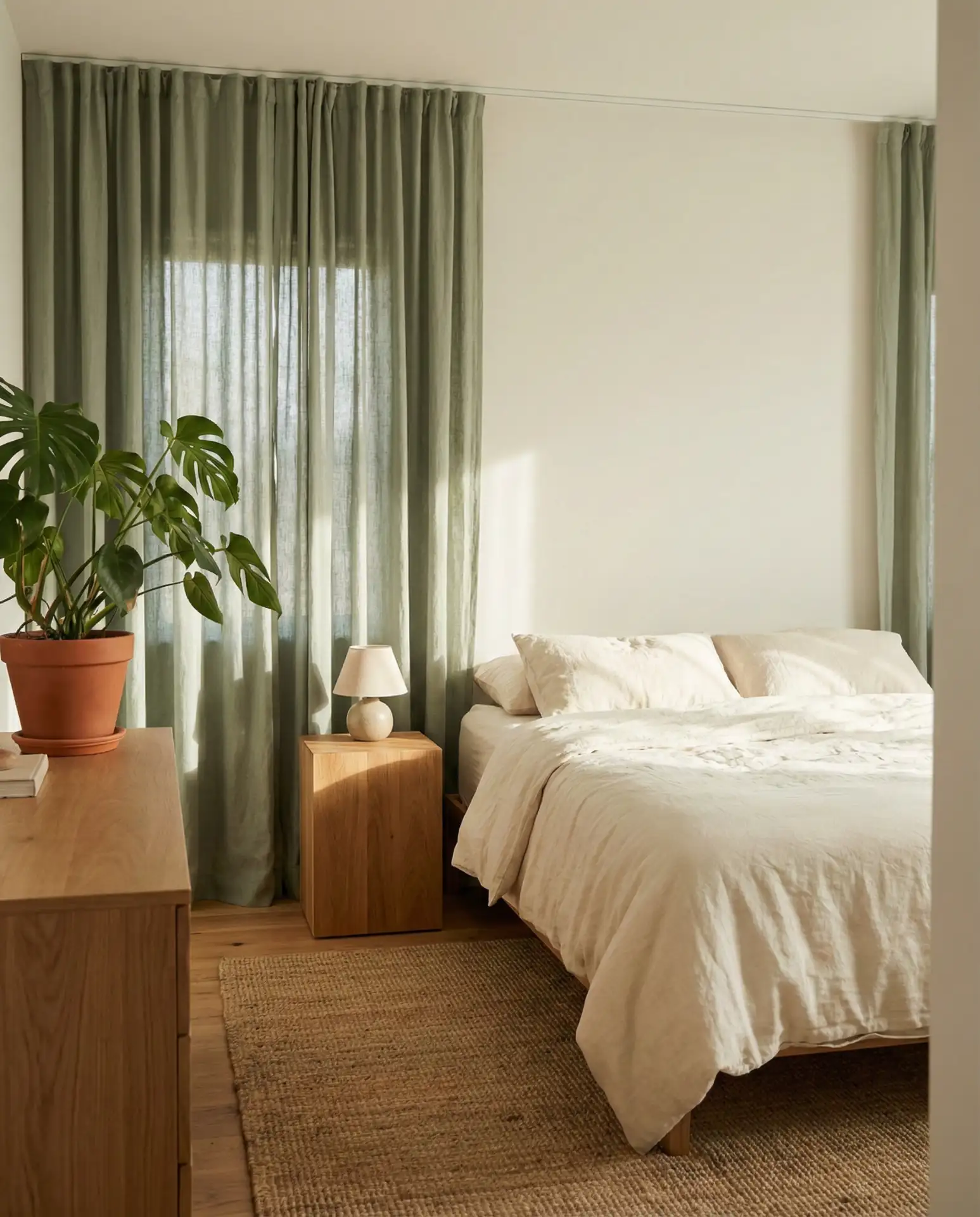 Sage Green Curtains for Organic Calm 2