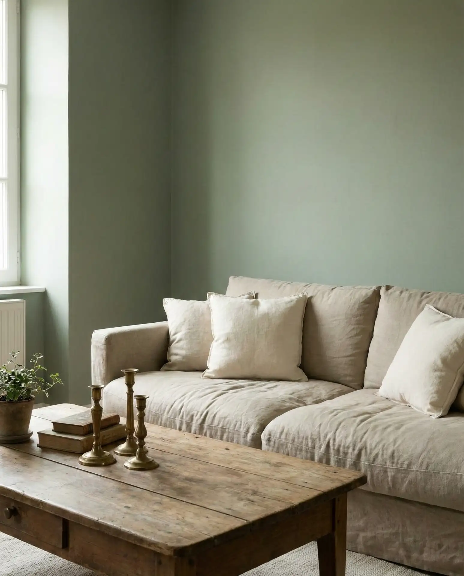 Sage Green Walls for Soft Sophistication 1
