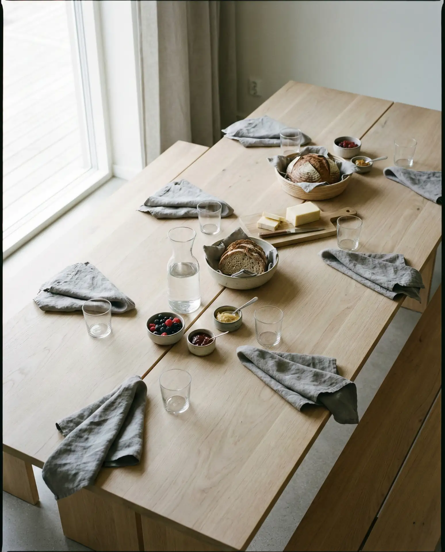 Scandinavian-Inspired Natural Wood Console 2