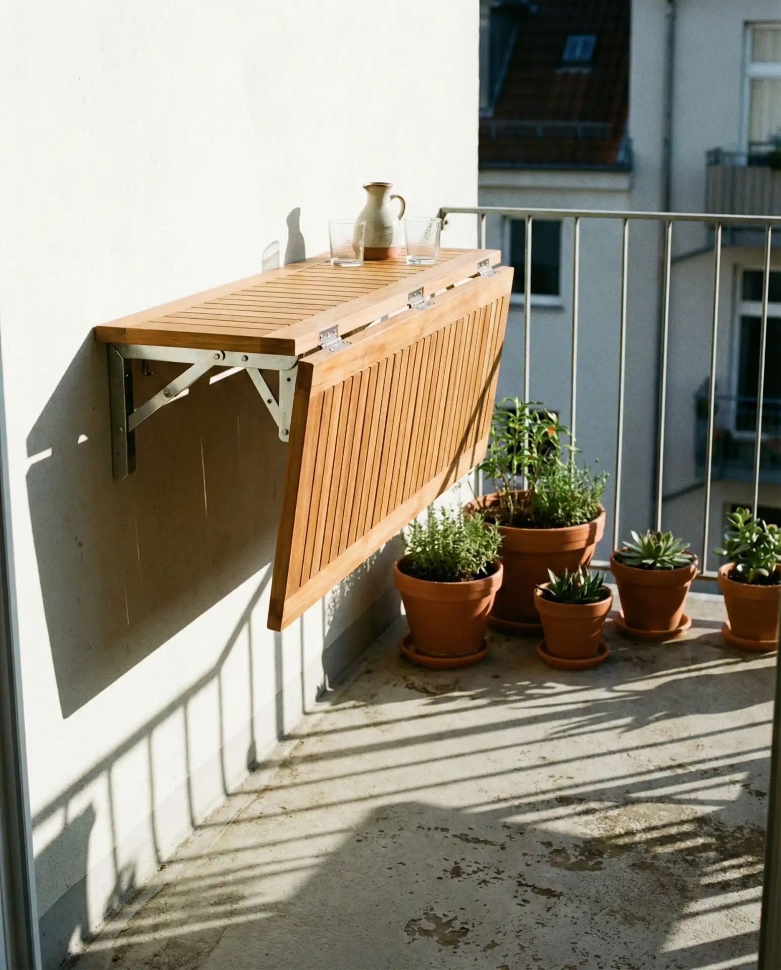 Simple Folding Bar for Small Spaces 1