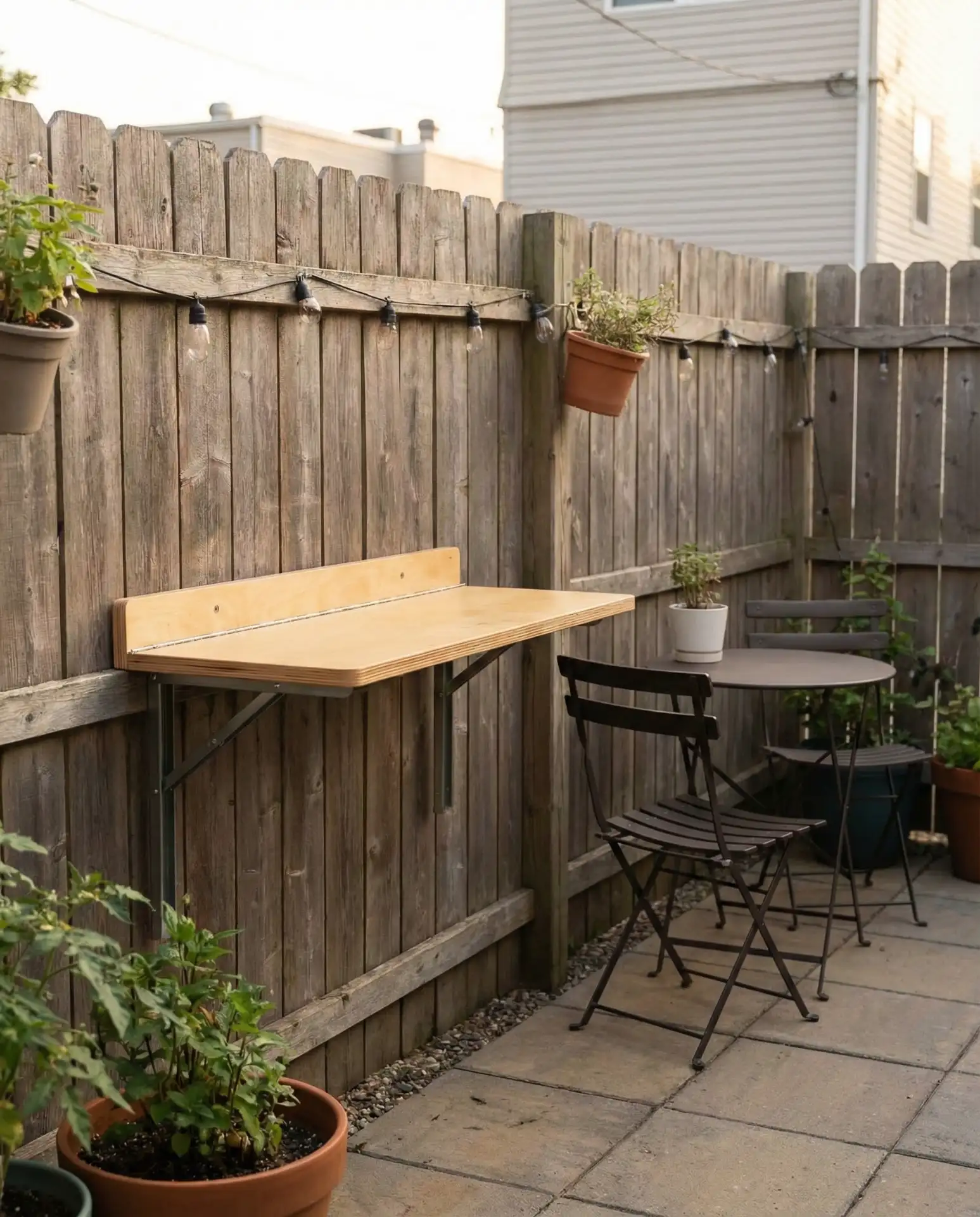 Simple Folding Bar for Small Spaces 2