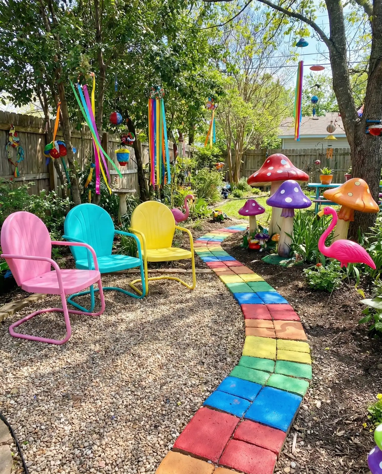 Sims 4 Inspired Virtual-to-Reality Backyard 2