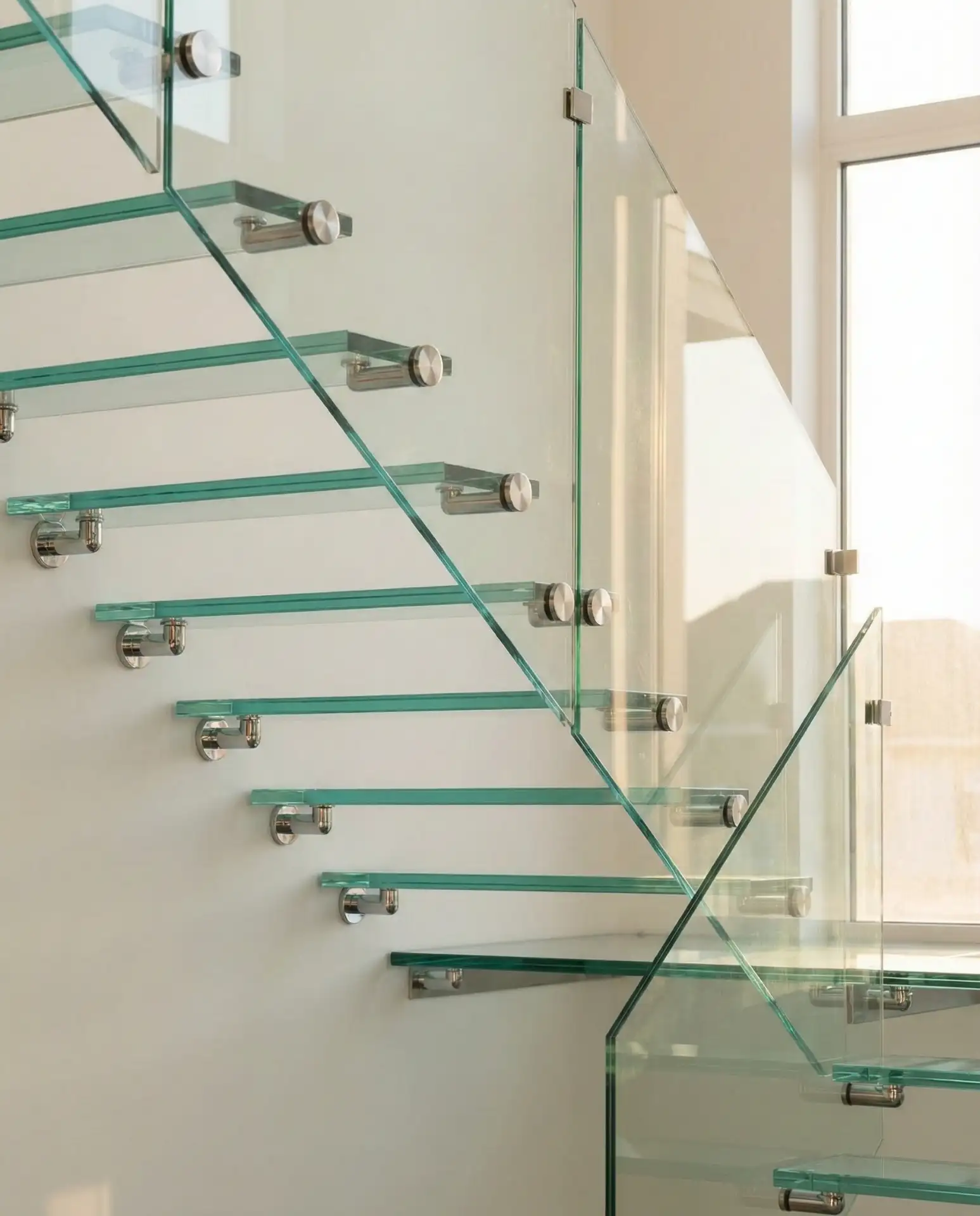 Sleek Glass and Chrome Modernity 1