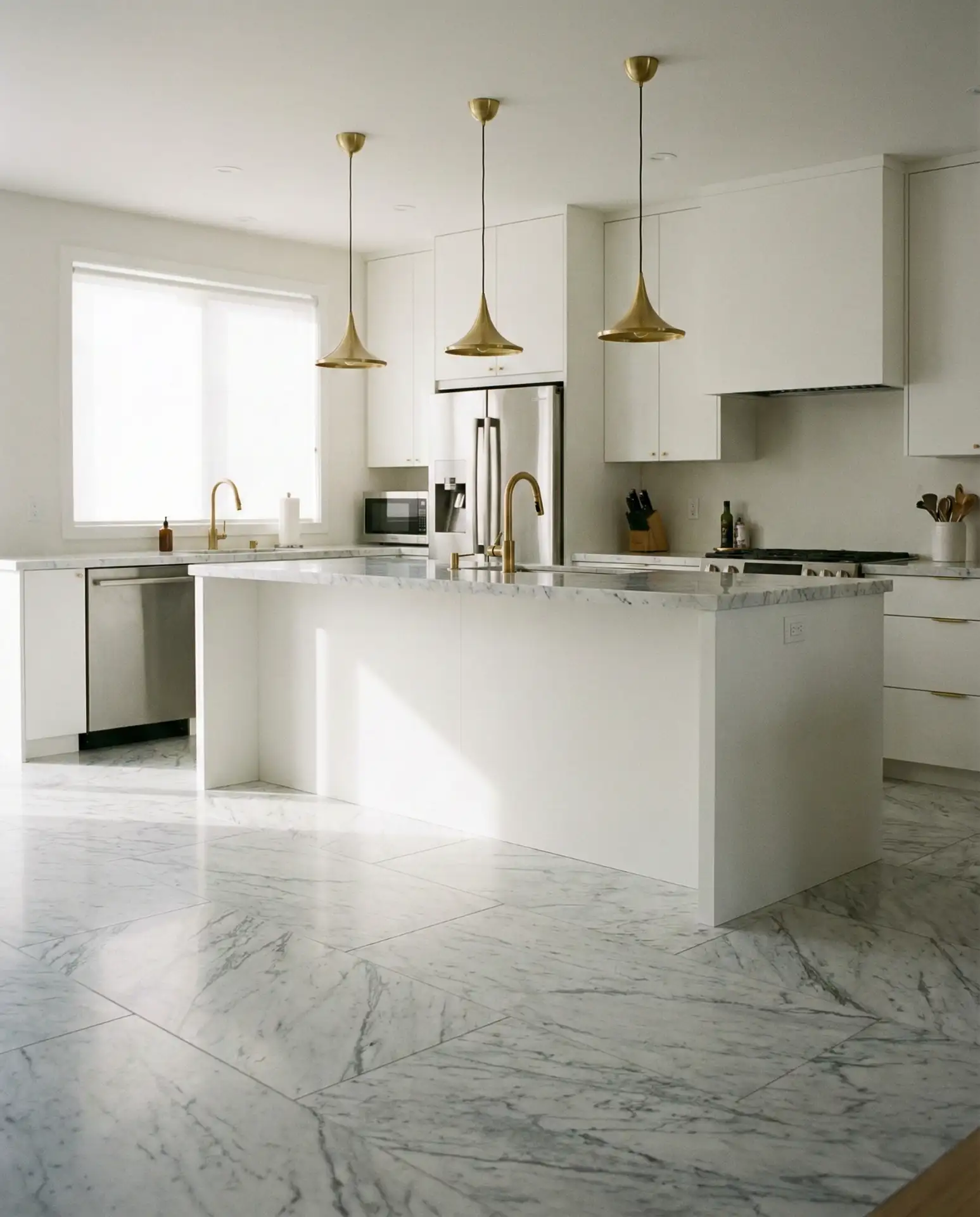 Sleek Polished Marble Slabs 1