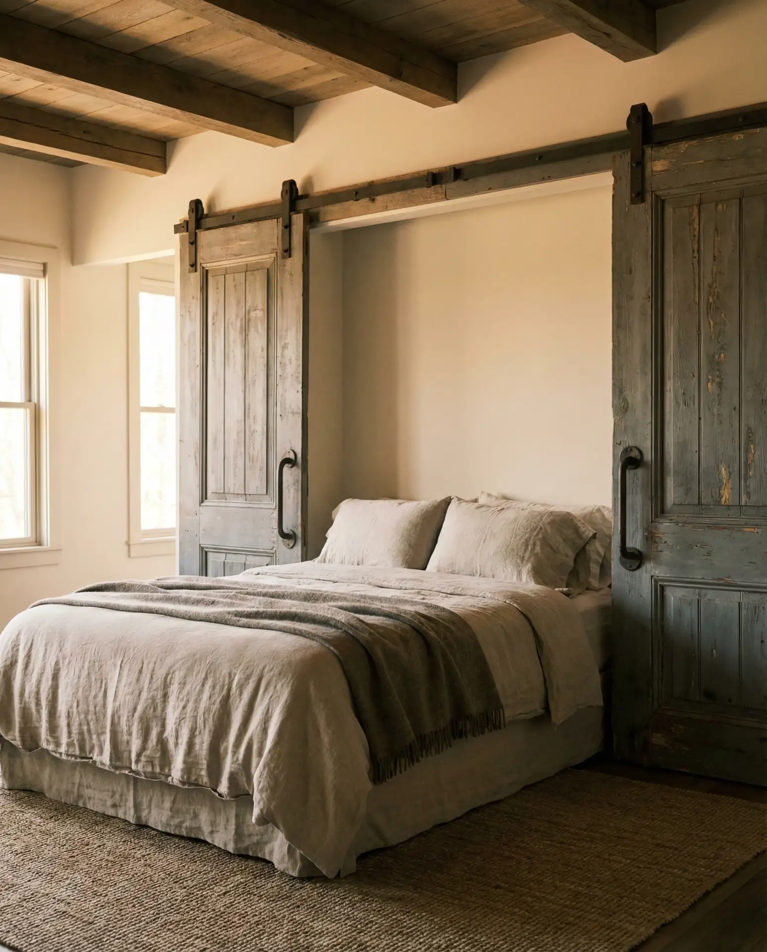 Sliding Barn Doors for Space-Saving Style 1