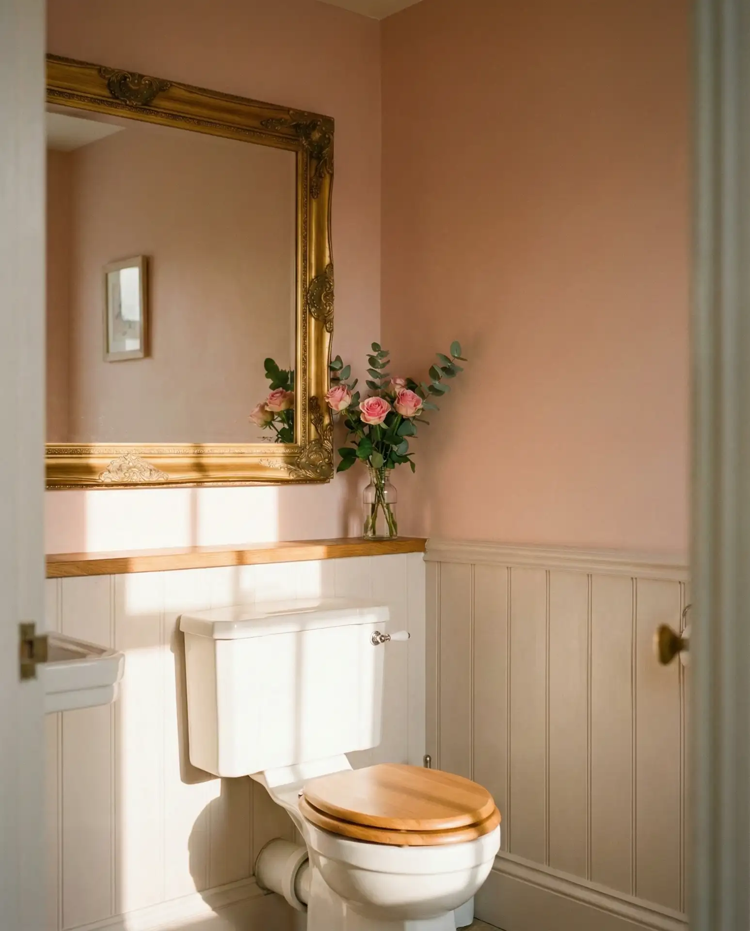 Soft Blush or Sage Green Paint 1