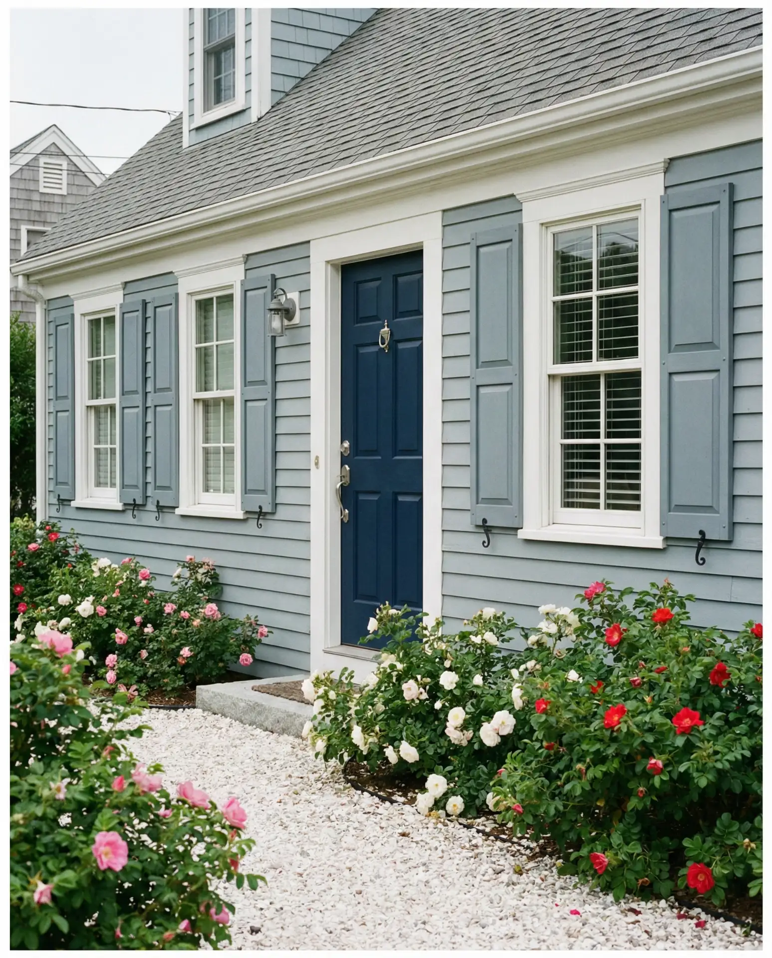 Soft Gray-Blue with Navy Door 2