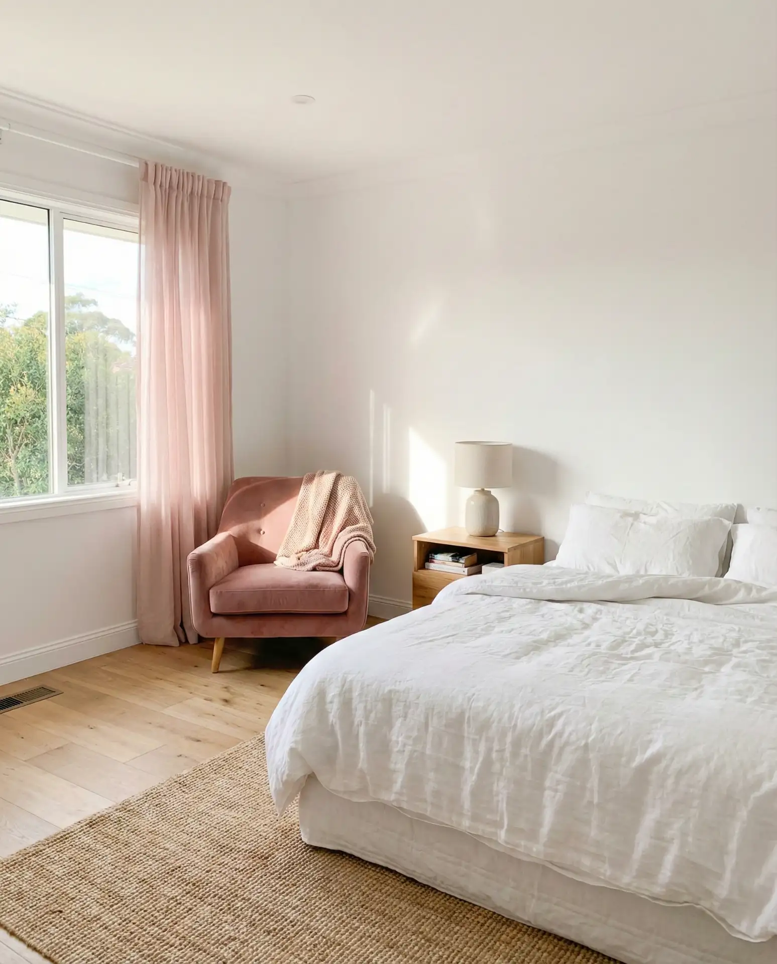 Soft Pink and White Layering 2