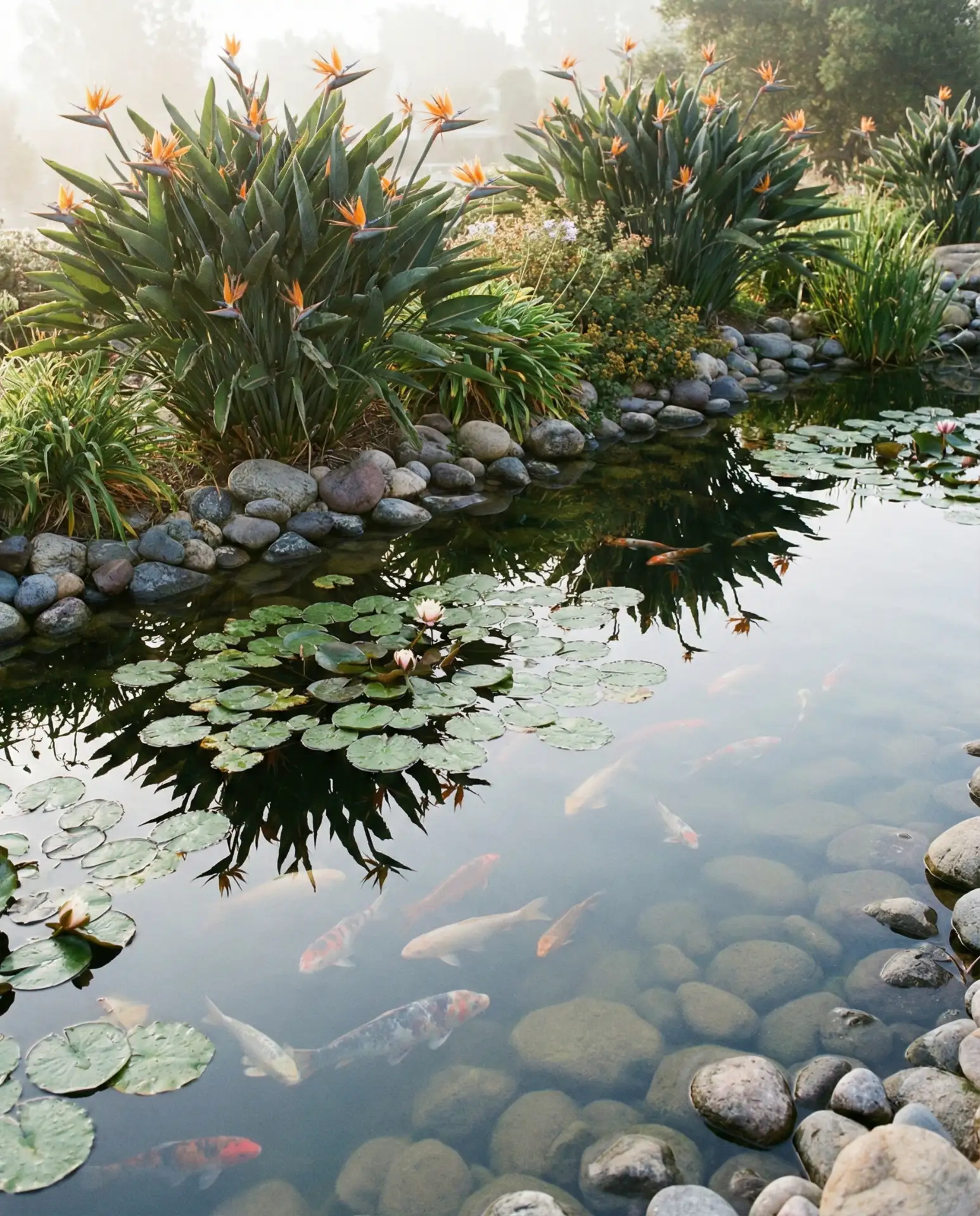 South Florida Tropical Retreat with Koi Pond 1