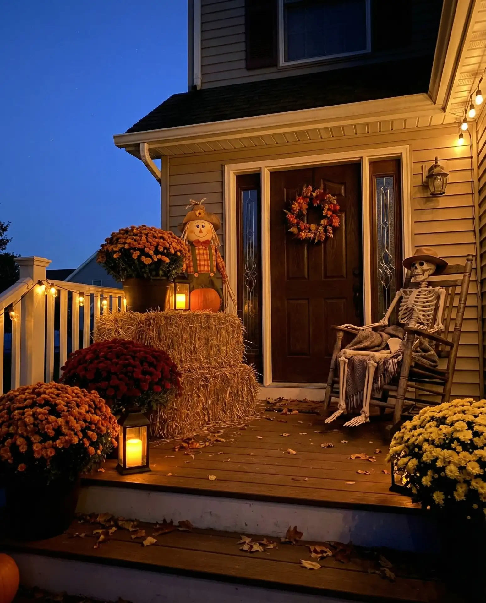 Spooky Halloween Entrance Setup 1