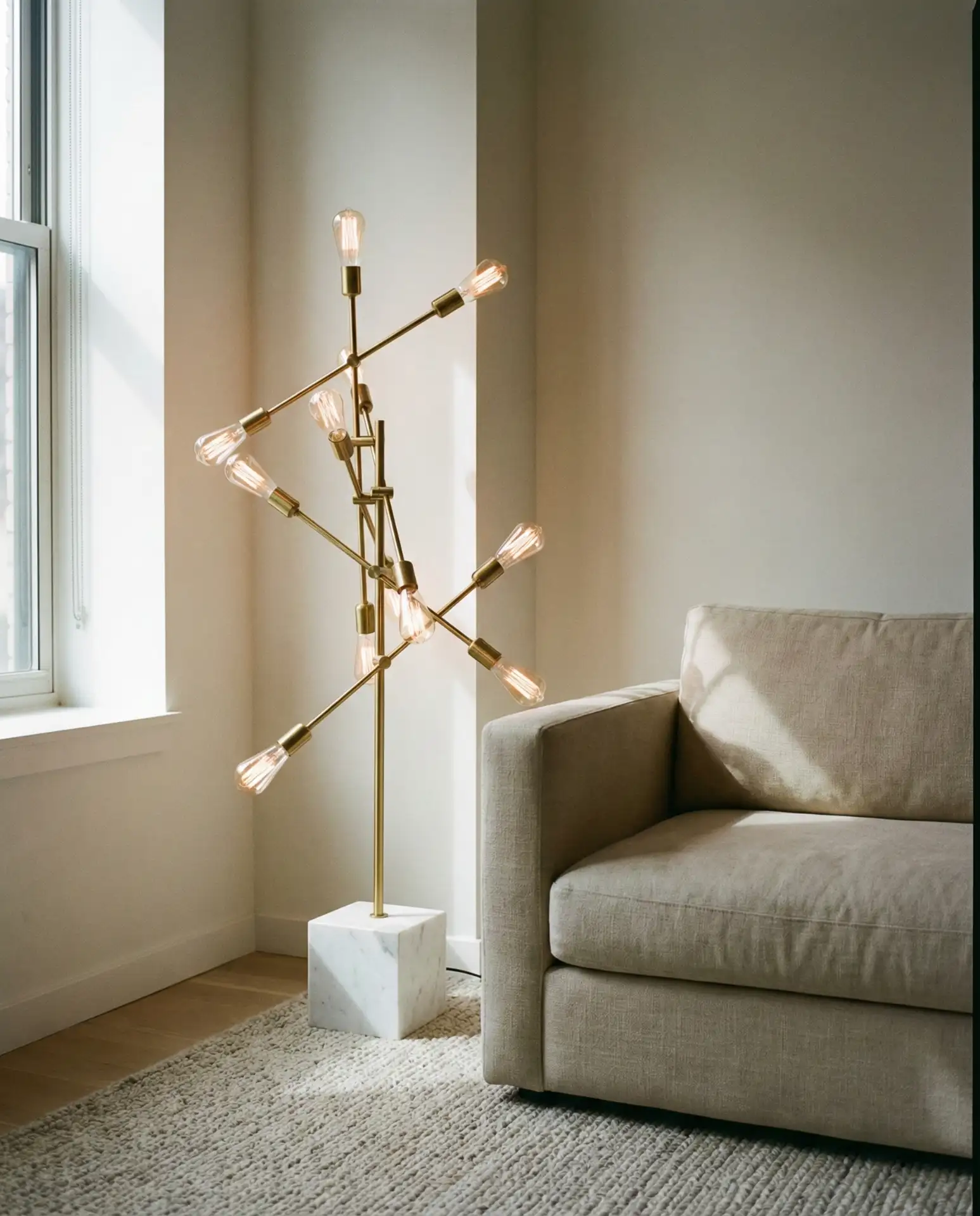 Statement Floor Lamps as Sculptural Elements 1