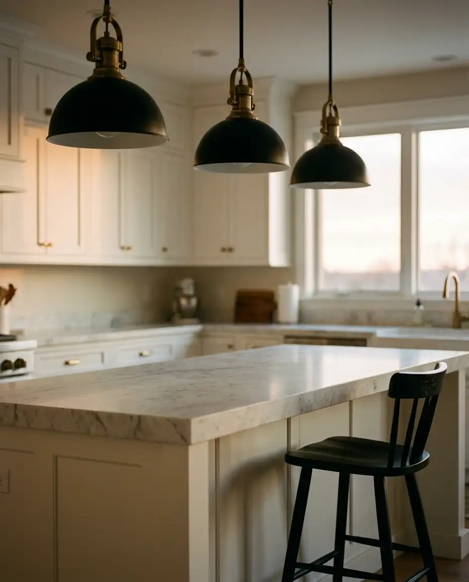 Statement Lighting in Black Fixtures 1