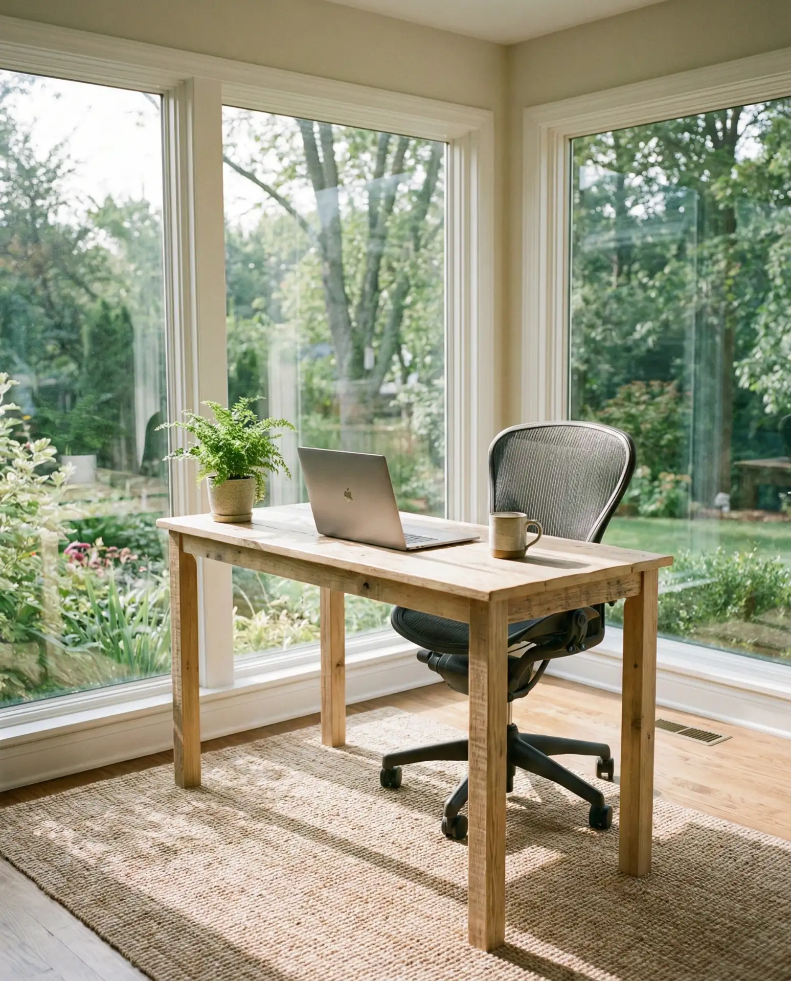 Sunroom Office with Natural Light 2