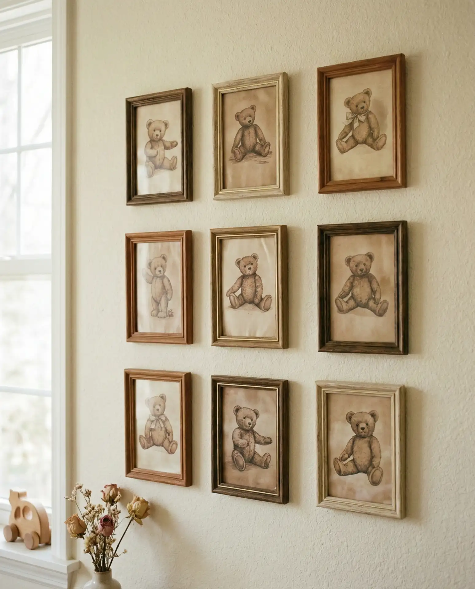 Teddy Bear Vintage Postcard Collection 1