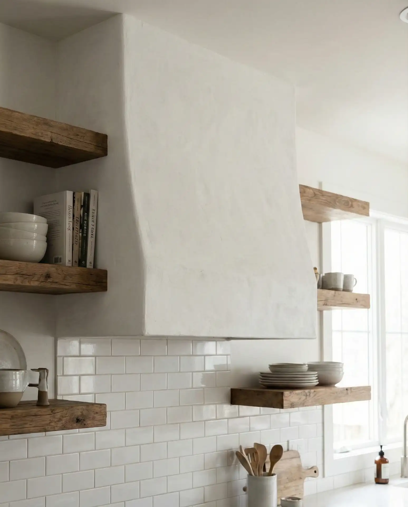 Textured Plaster Range Hood 2