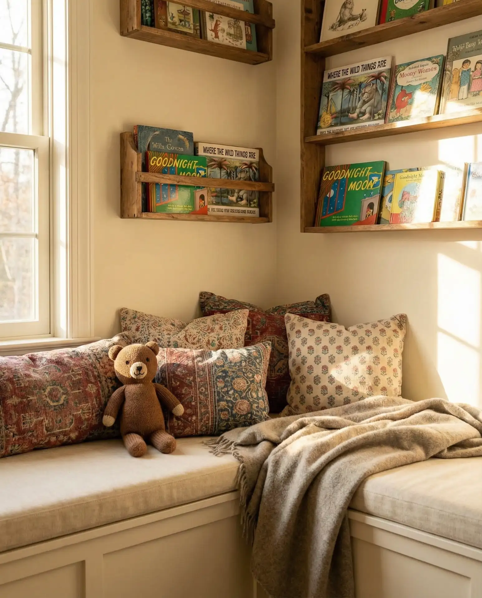 Thematic Storybook Corner with Built-In Seating 2