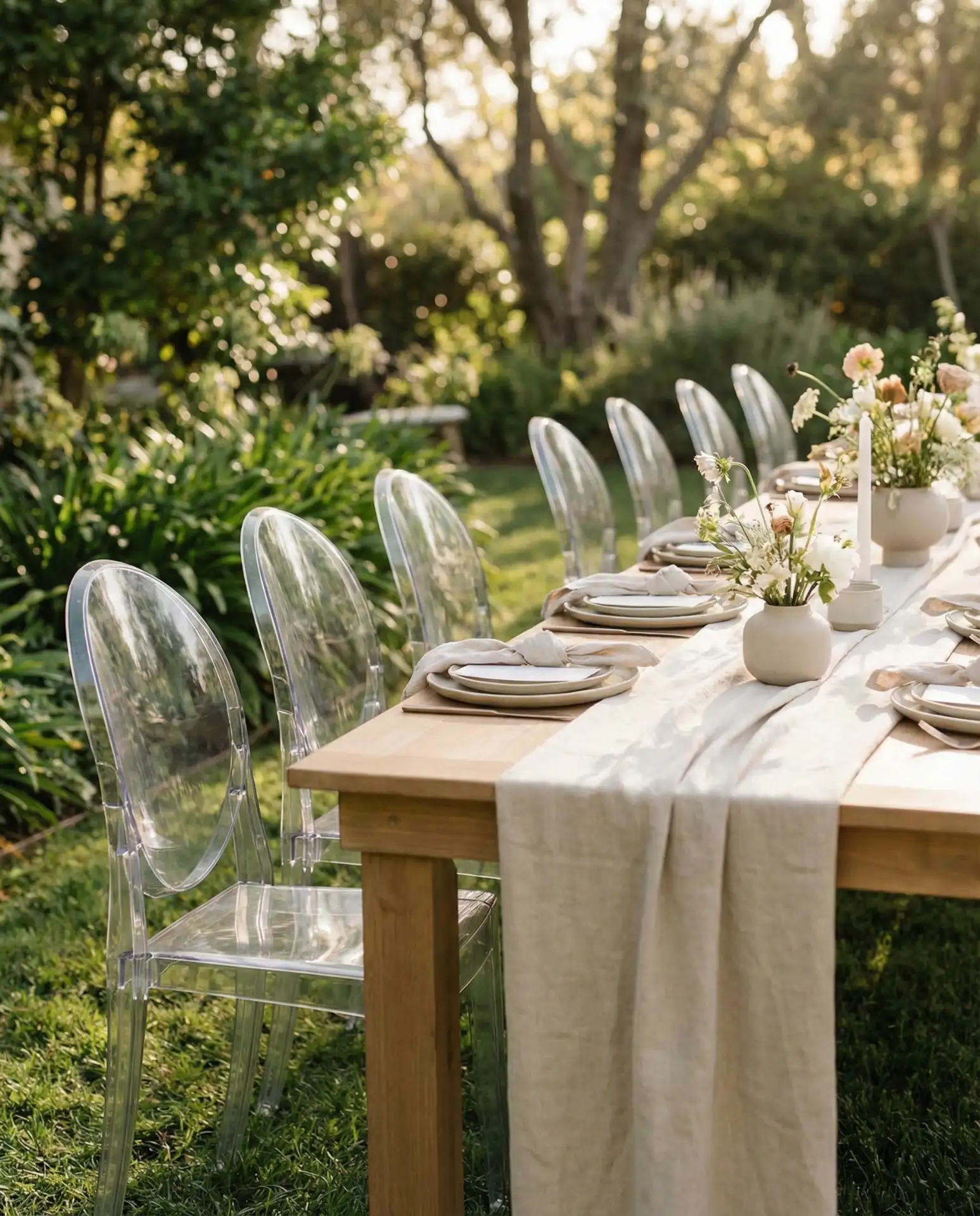 Transparent Ghost Chairs for Modern Minimalism 1