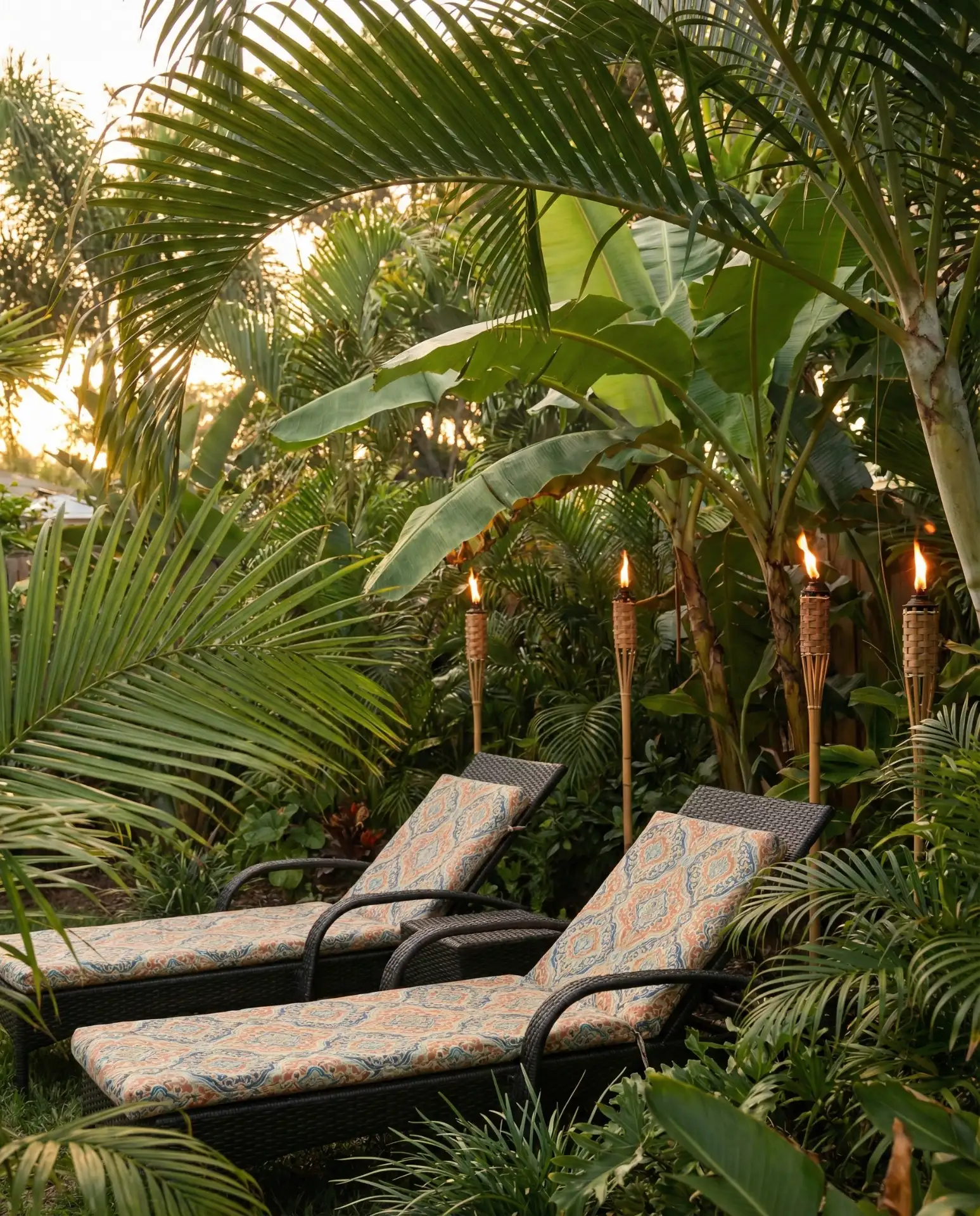 Tropical Oasis with Bold Greenery 1