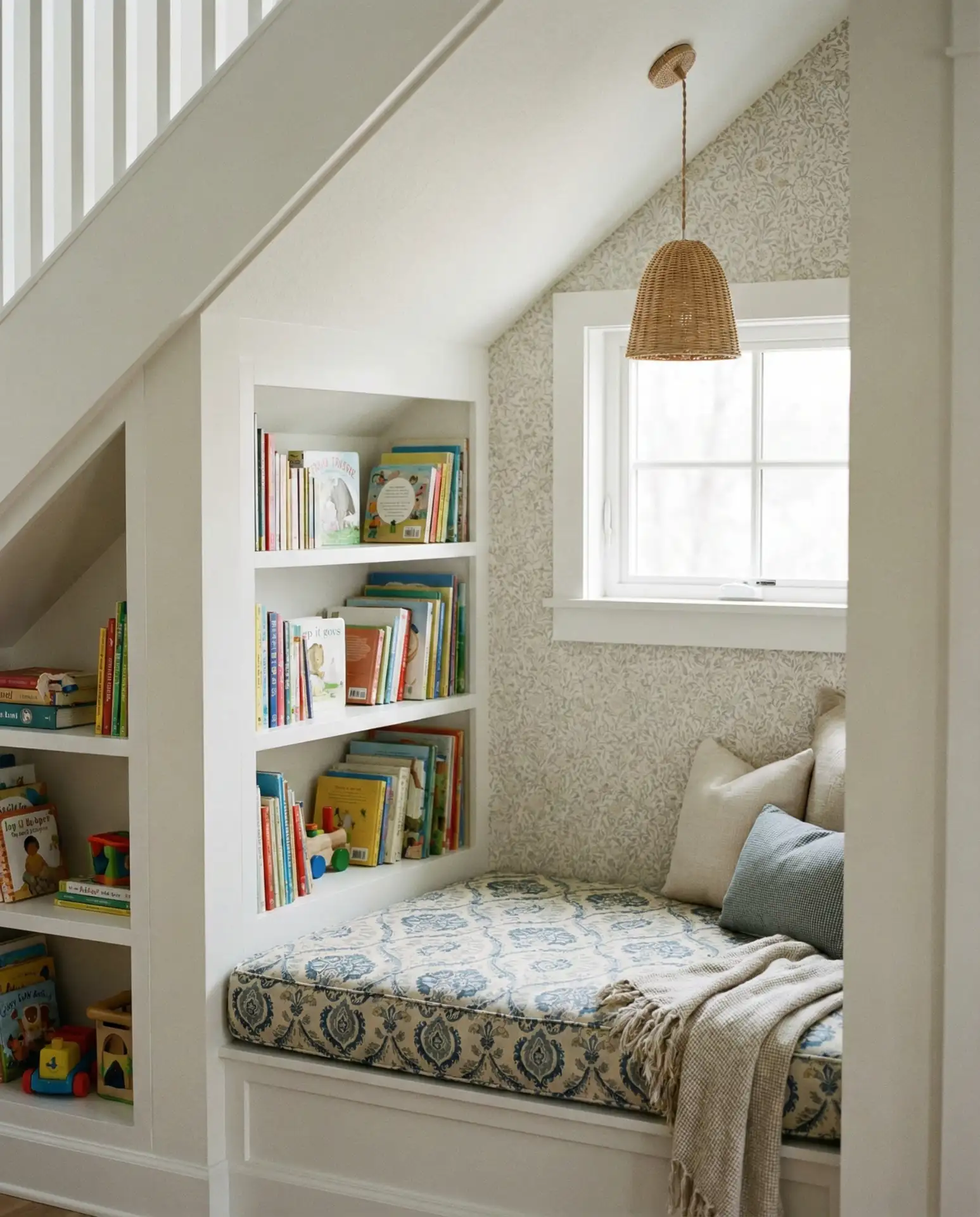 Under-Stair Book Nook 2