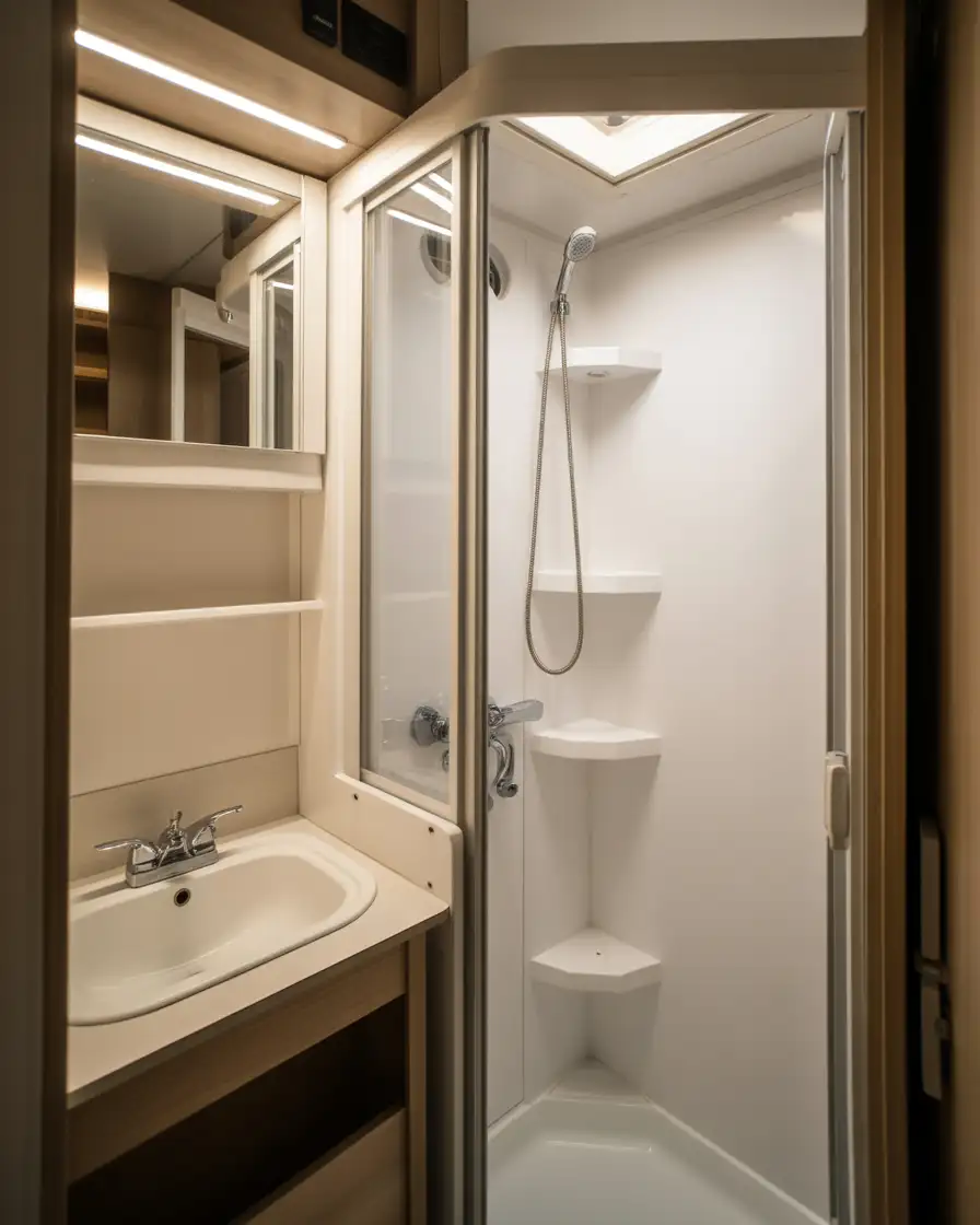 Update an RV Bathroom with Space-Saving Fixtures 1