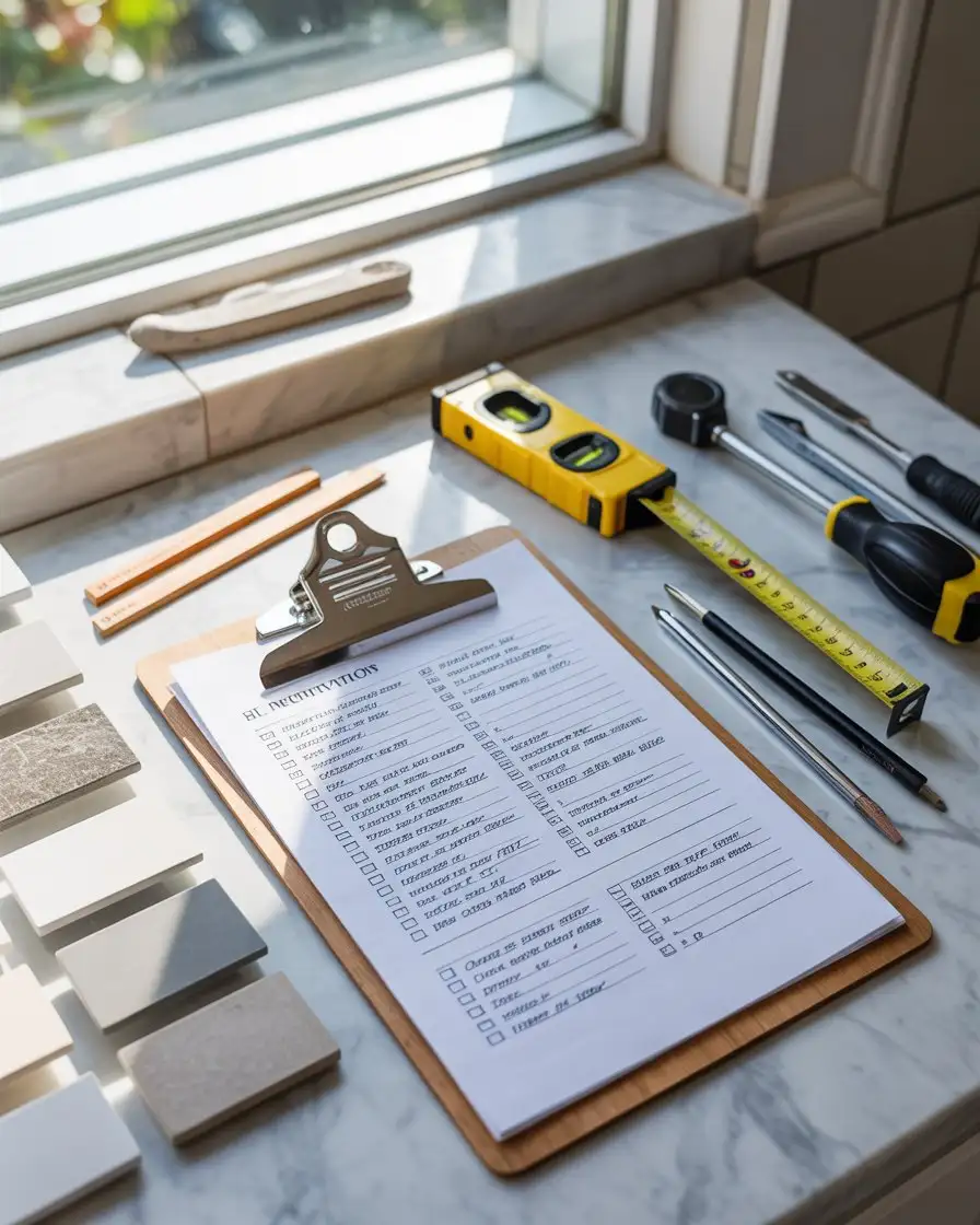 Use a Checklist to Avoid Common Renovation Mistakes 1