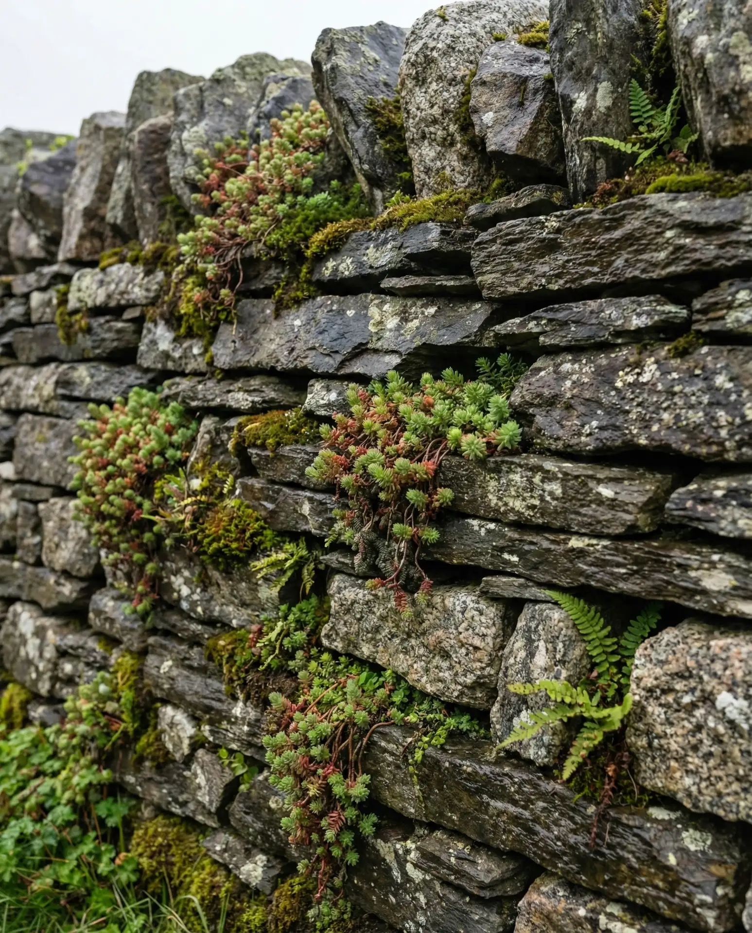 Vertical Rock Garden Wall Feature 2