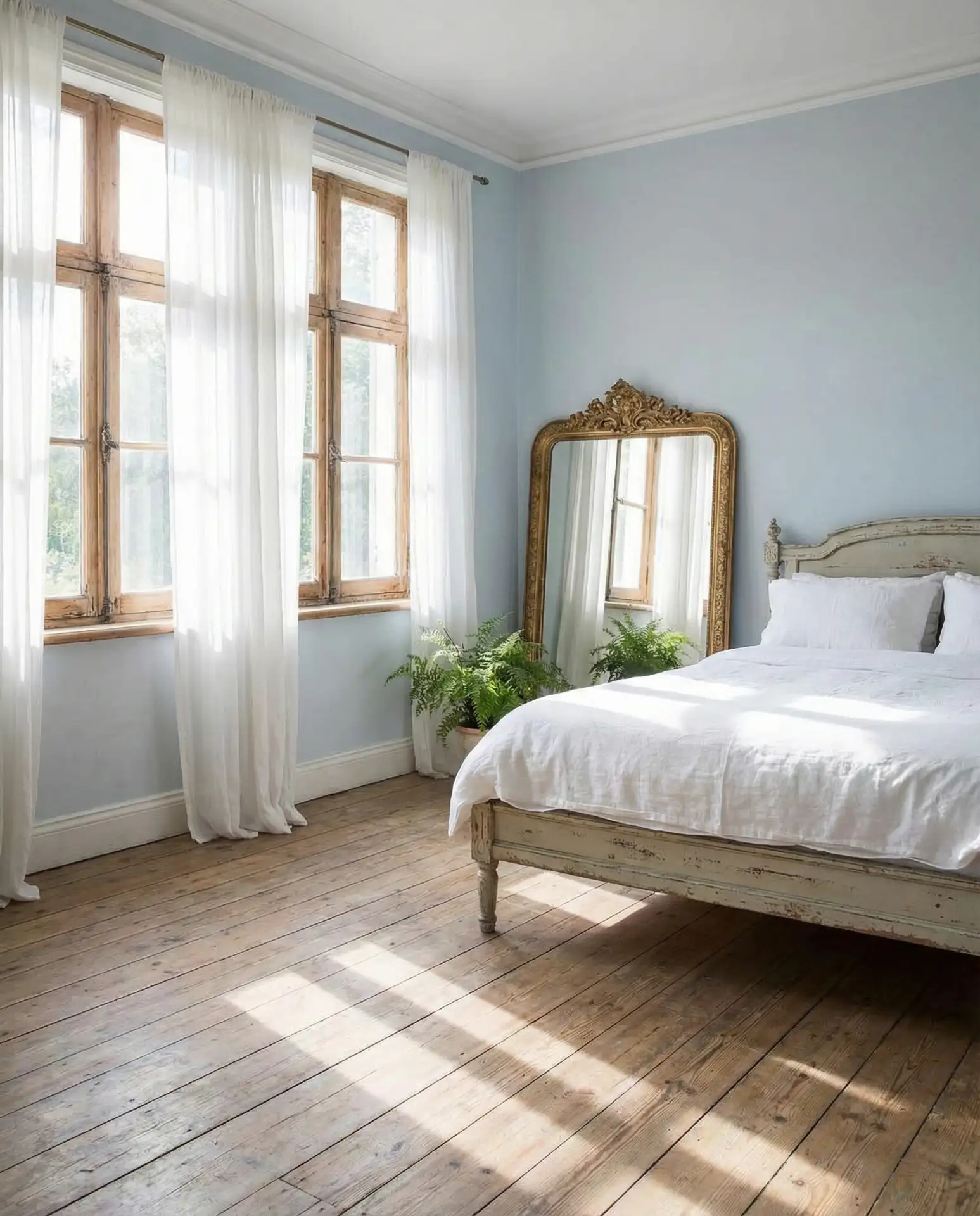 Vintage Bedroom Aesthetic with Natural Light 1