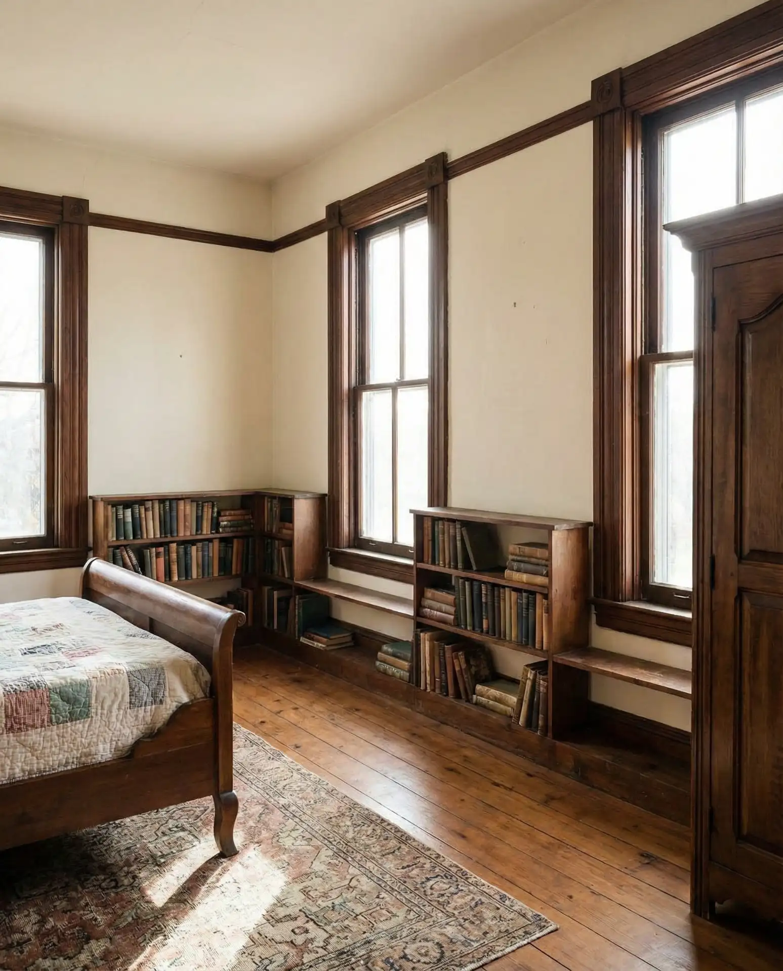 Vintage Bedroom Ideas with Architectural Details 2