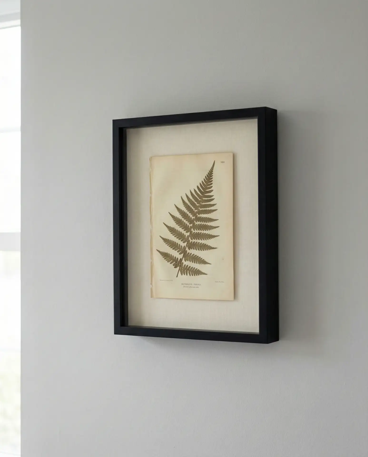 Vintage Coffee Table Book Page Display 1