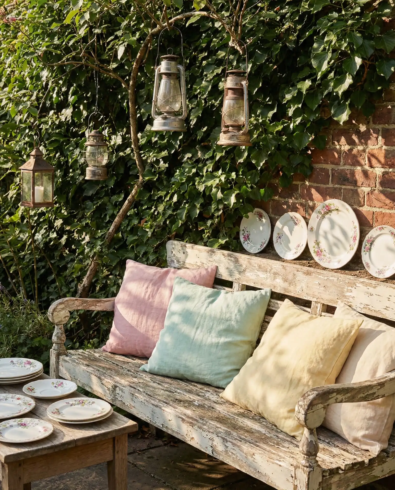 Vintage Garden Party Corner 2