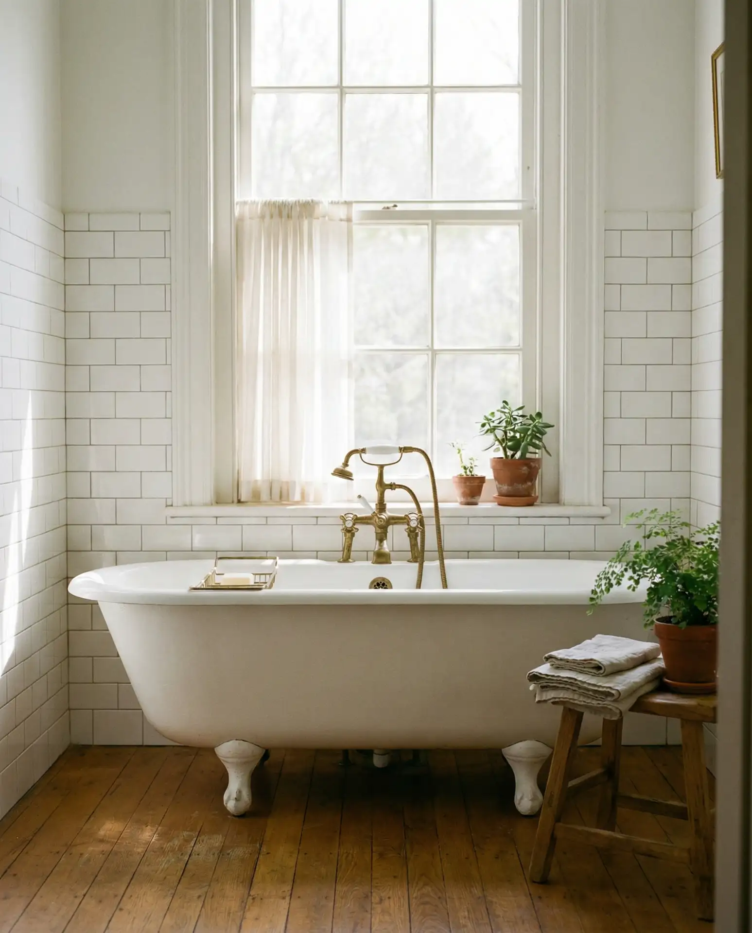 Vintage-Style Freestanding Bathtub 1