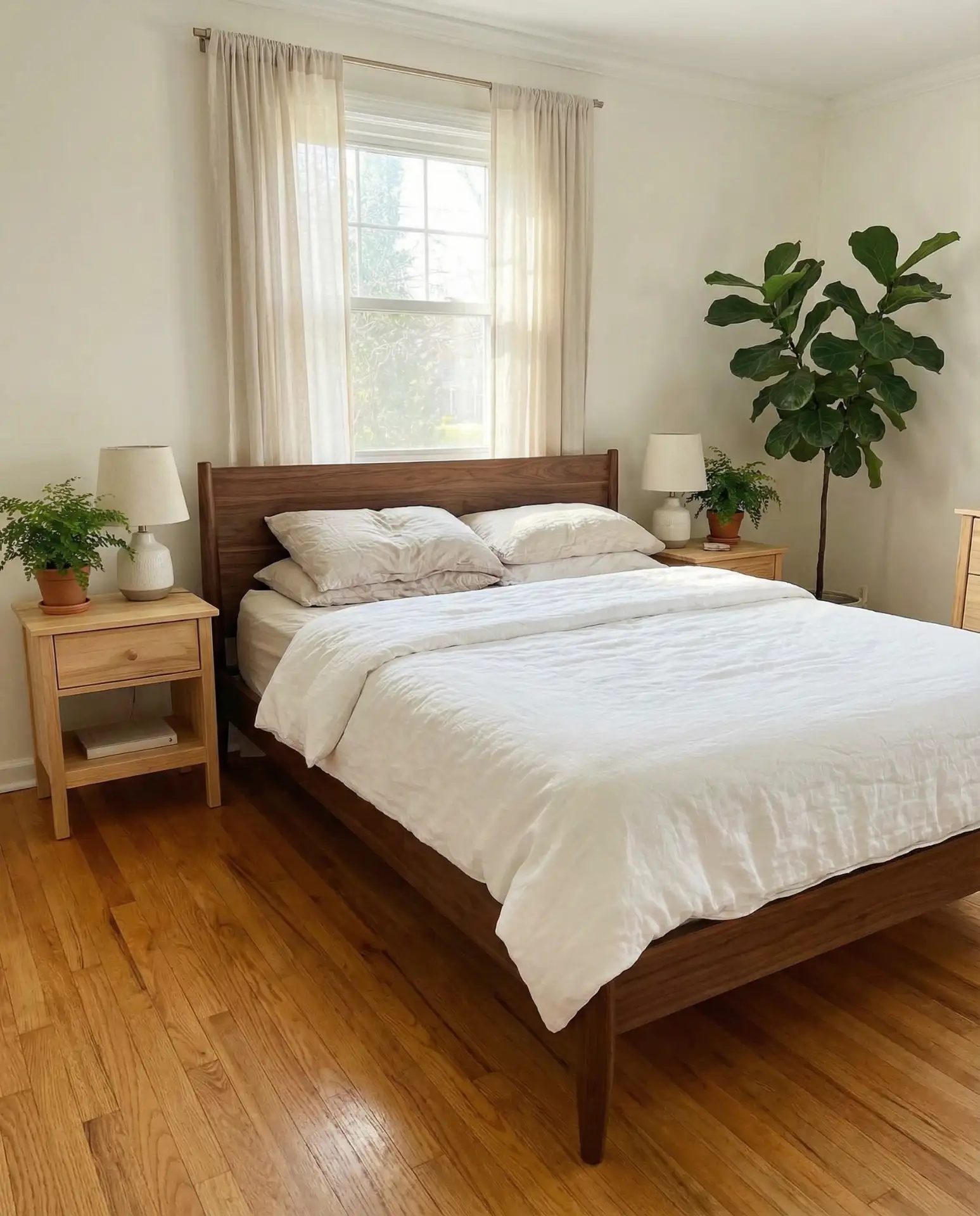 Warm Wood Tones in Flooring and Furniture 1