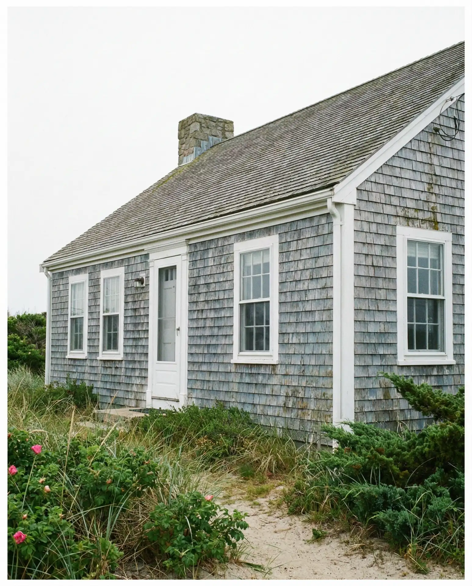 Weathered Gray Shingles with Blue Undertones 1