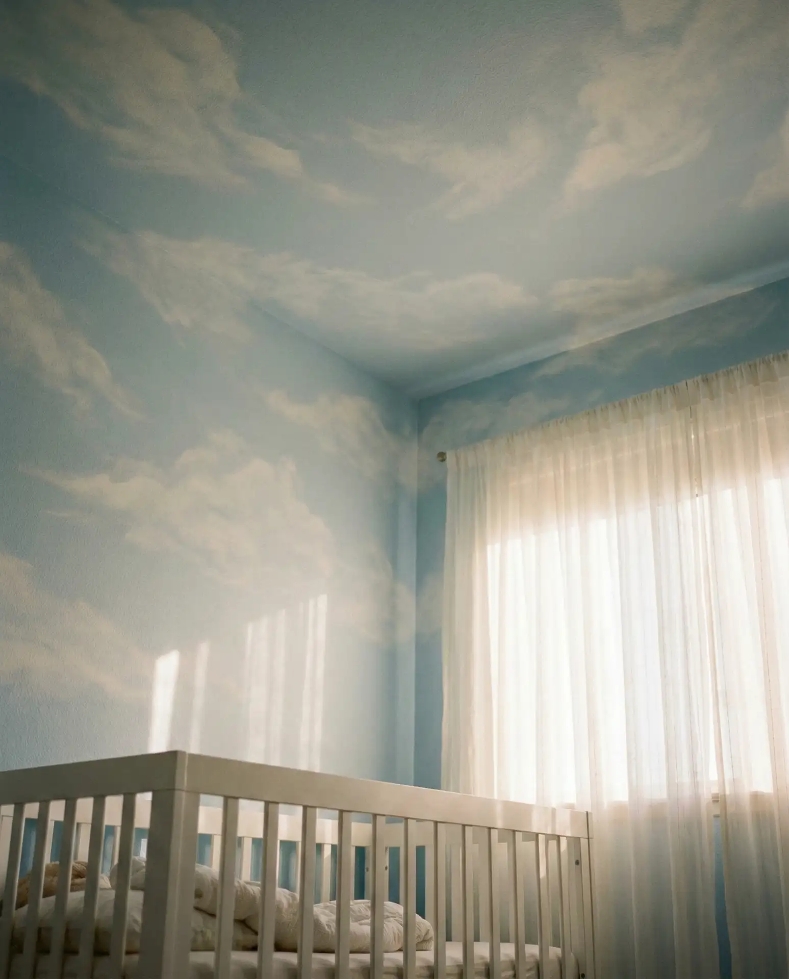 Whimsical Cloud Ceiling Treatment 2