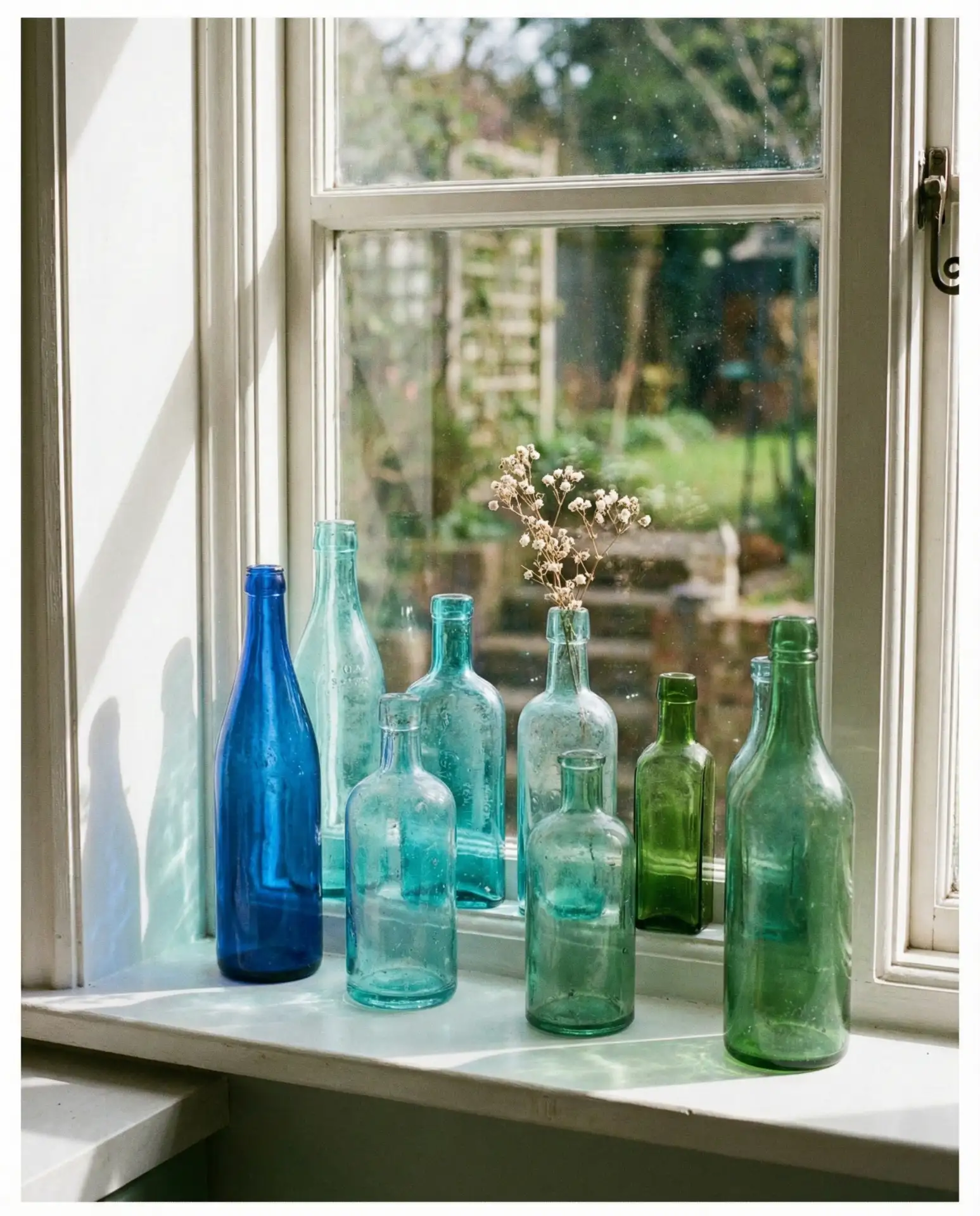 Wide Apron Sink with Open Window Above 1