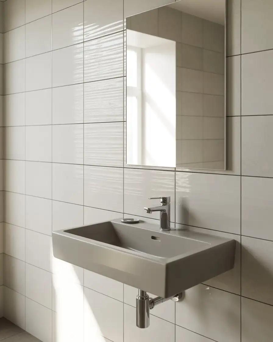 Work with Existing Layout in a Tiny Apartment Bath 2