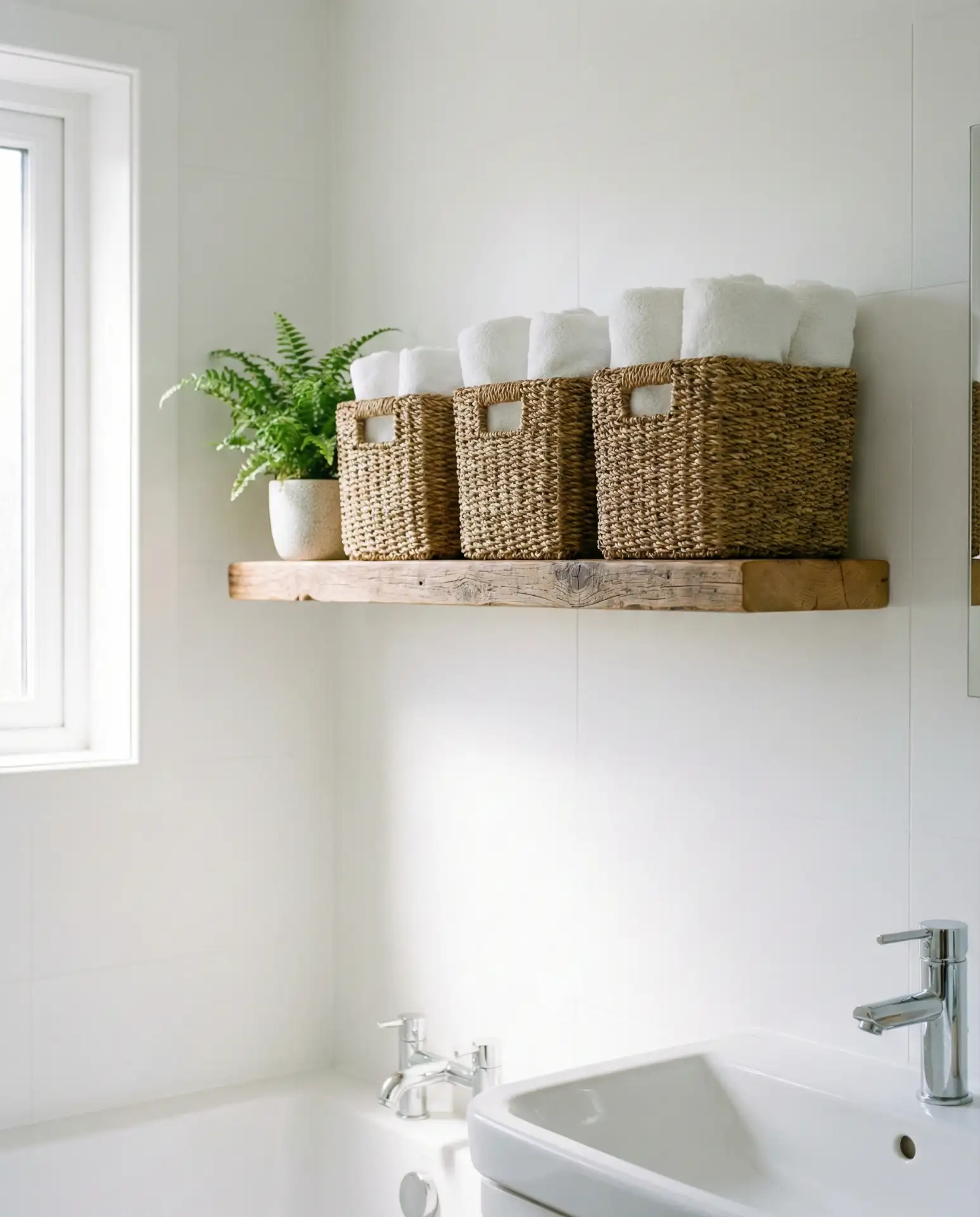 Woven Seagrass Baskets for Storage 1