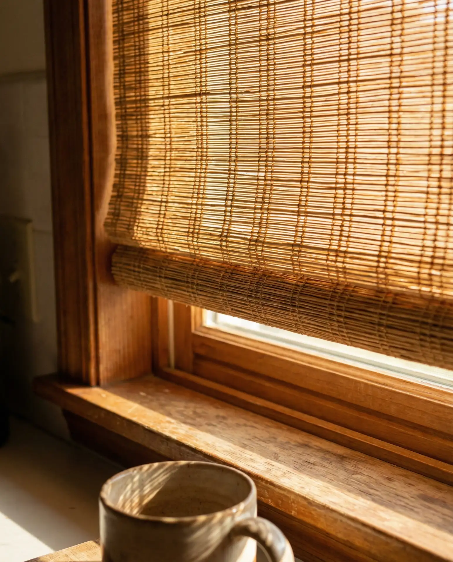 Woven Wood Shades for Natural Texture 1