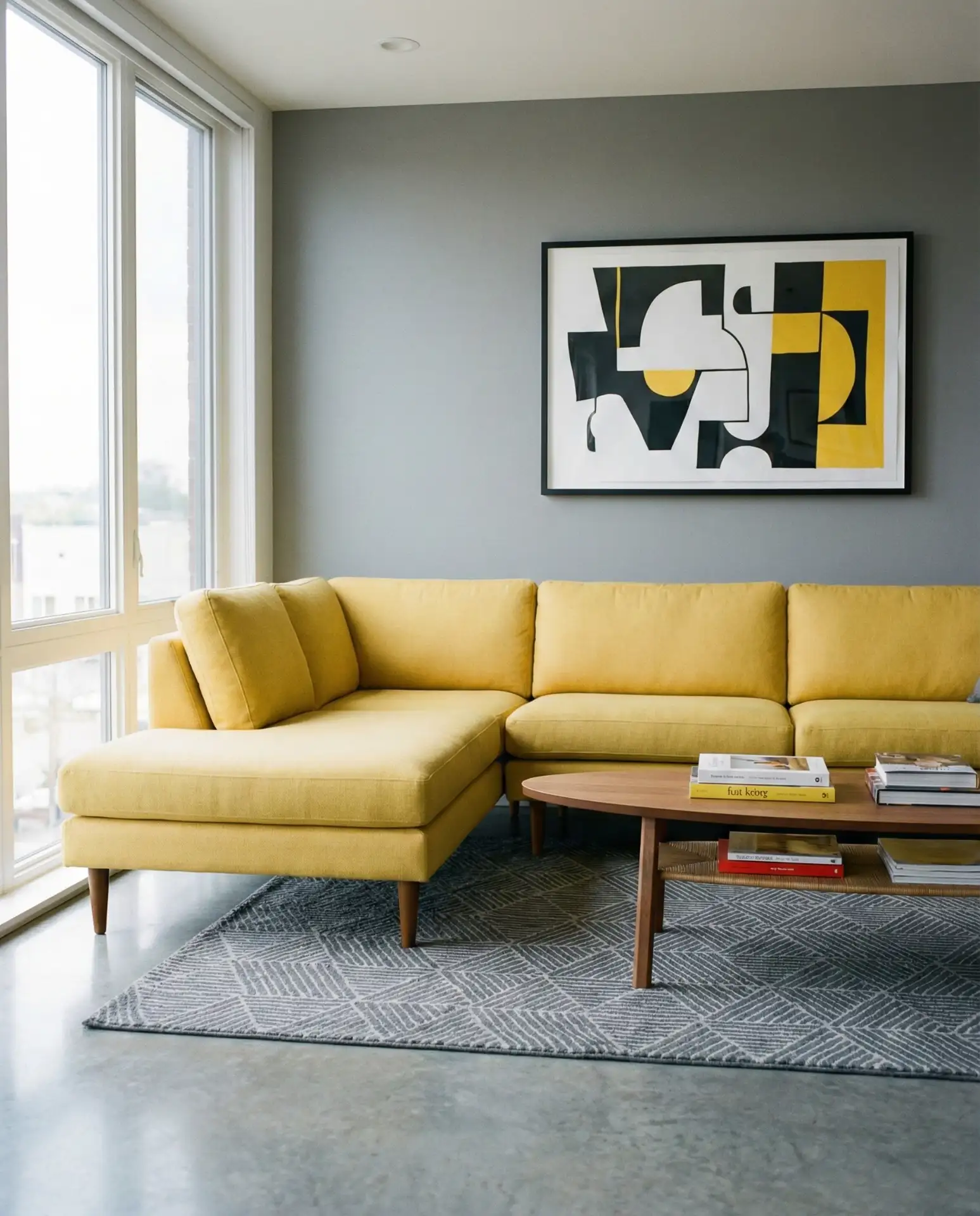 Yellow Furniture as the Anchor Piece 2