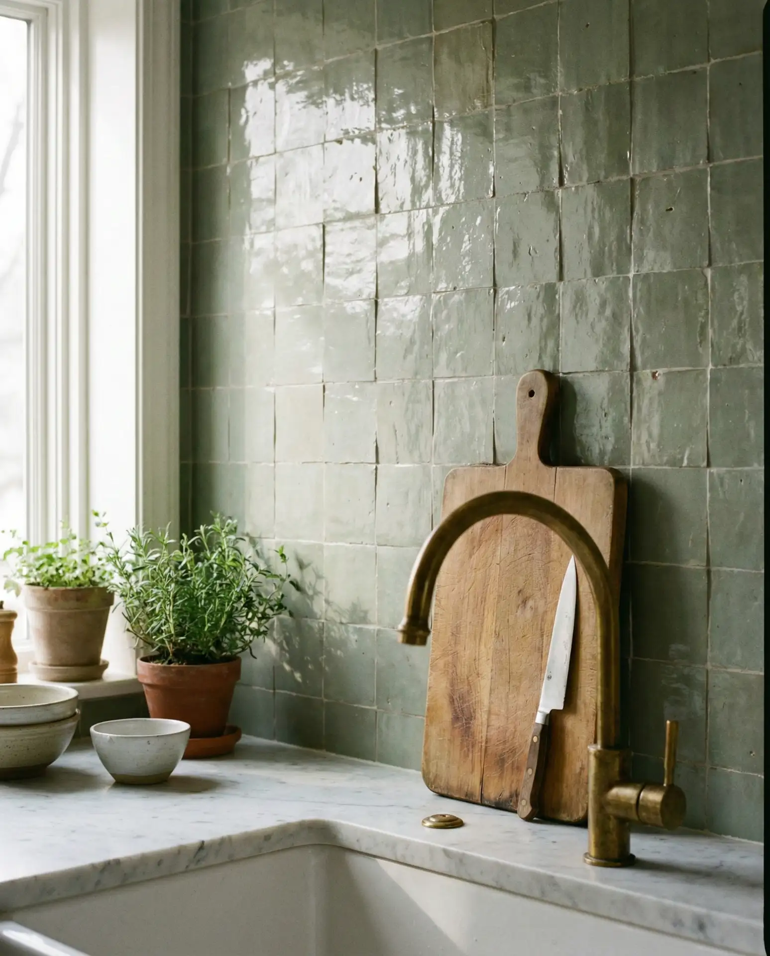 Zellige Tile Backsplash 2