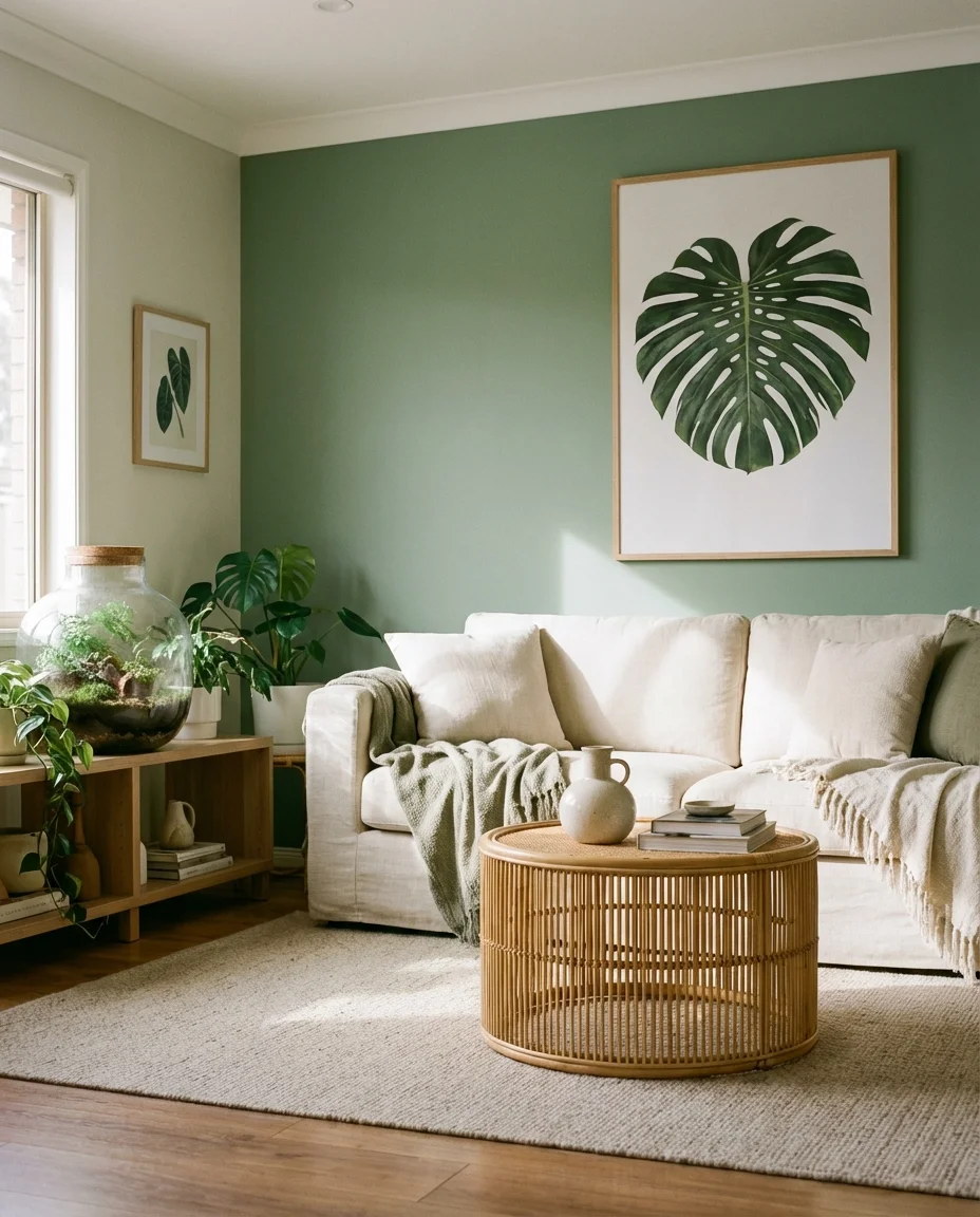 Aesthetic Bloxburg Living Room With Wall Decals 1