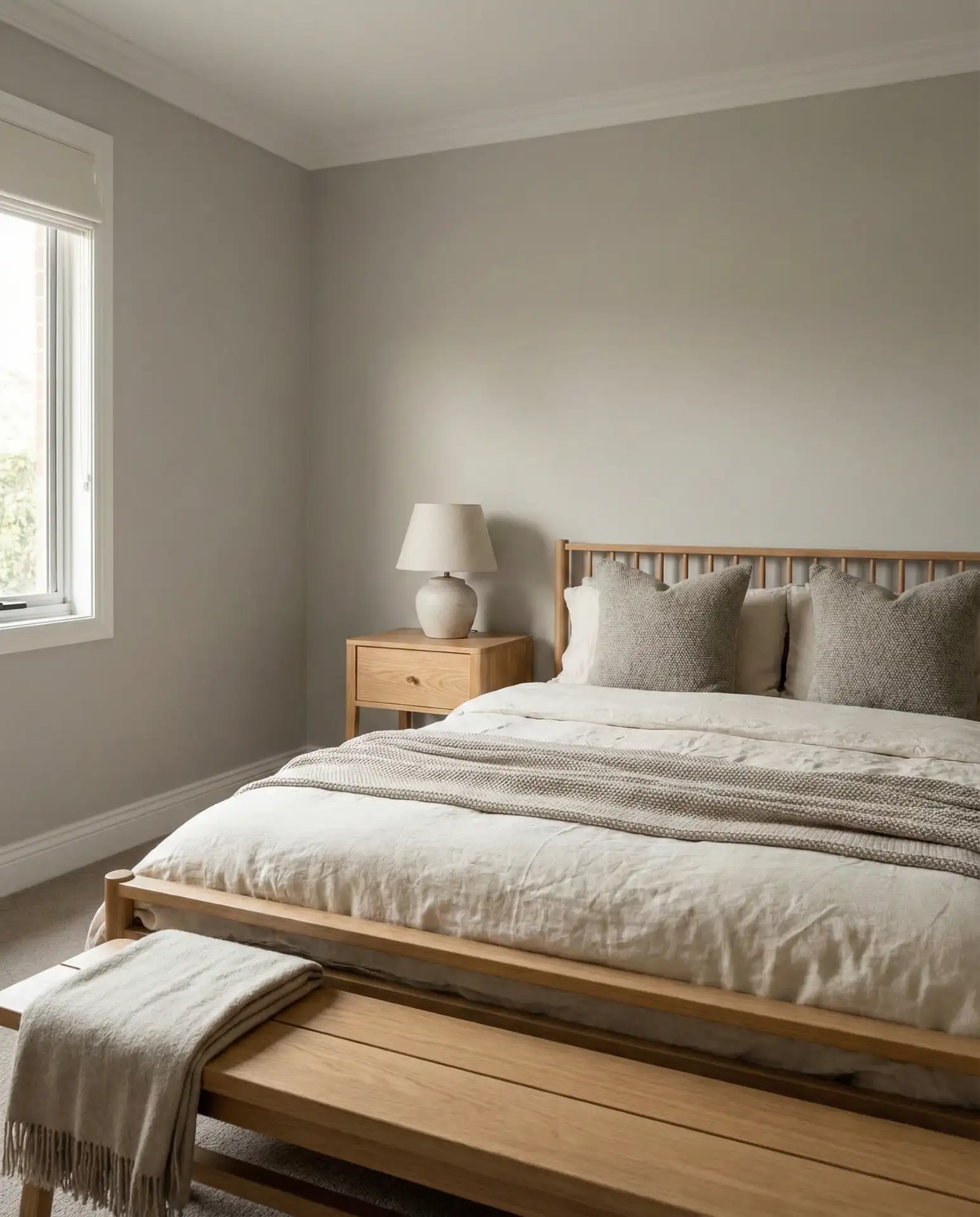 Agreeable Gray Bedroom with Sherwin Williams Classic 1