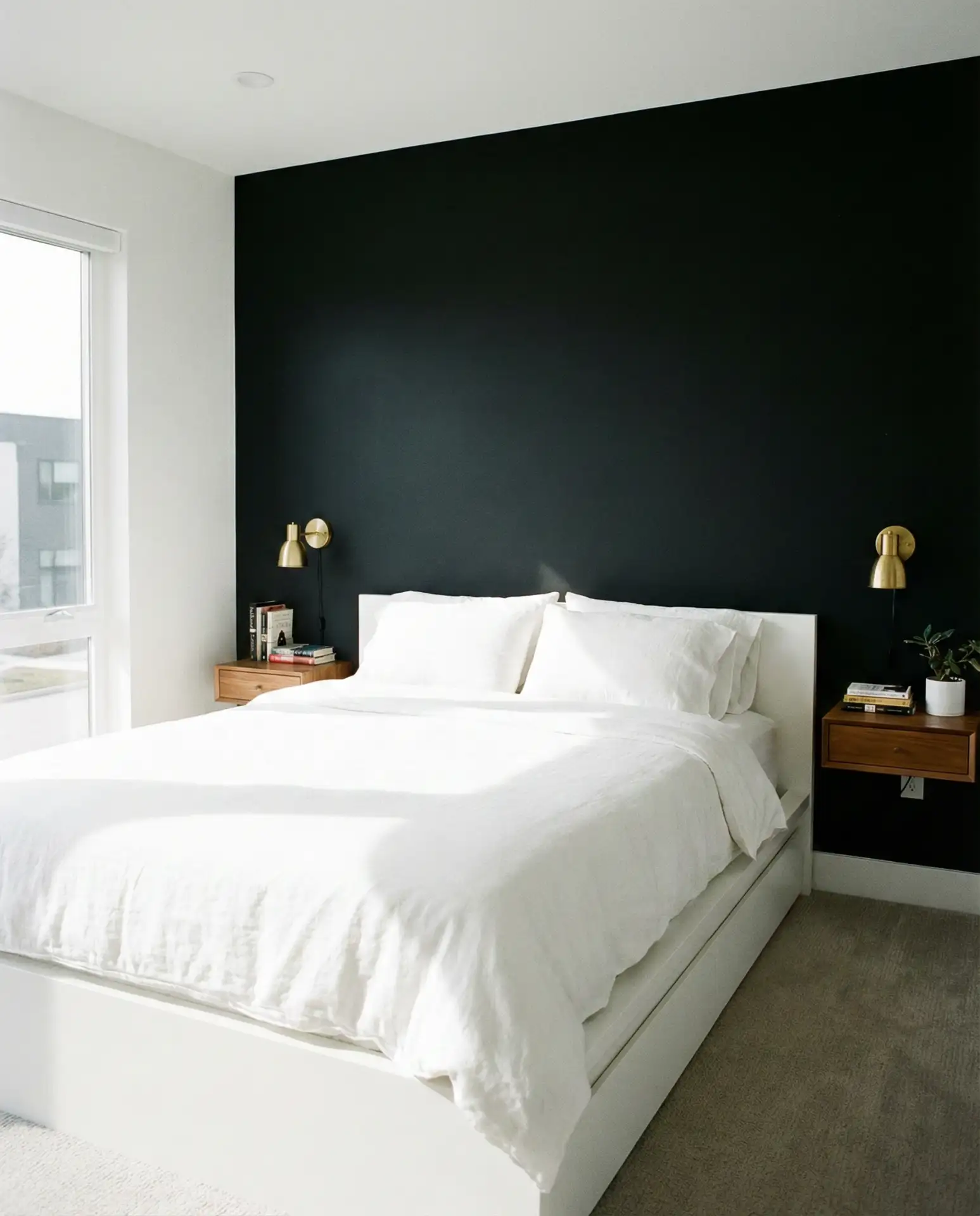 Black Feature Wall for Drama 2