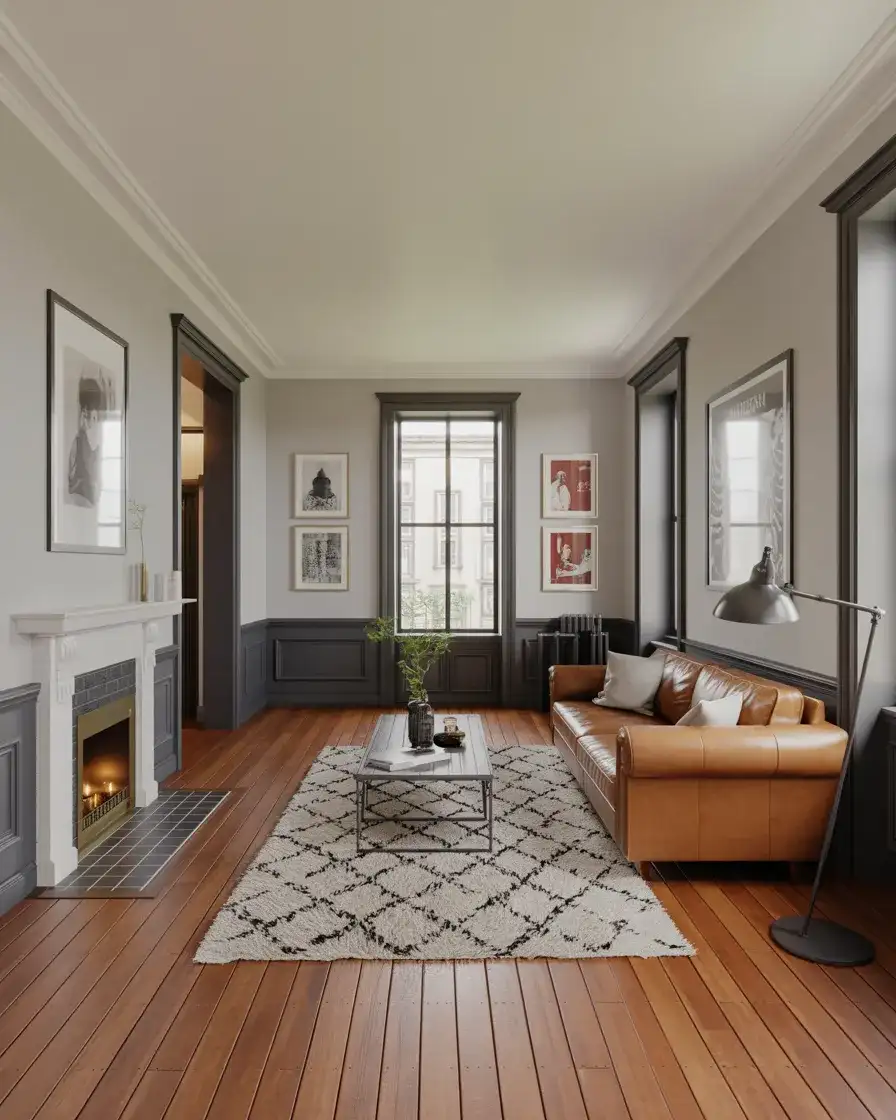 Black White and Brown Classic-Timeless-Living-Room-2