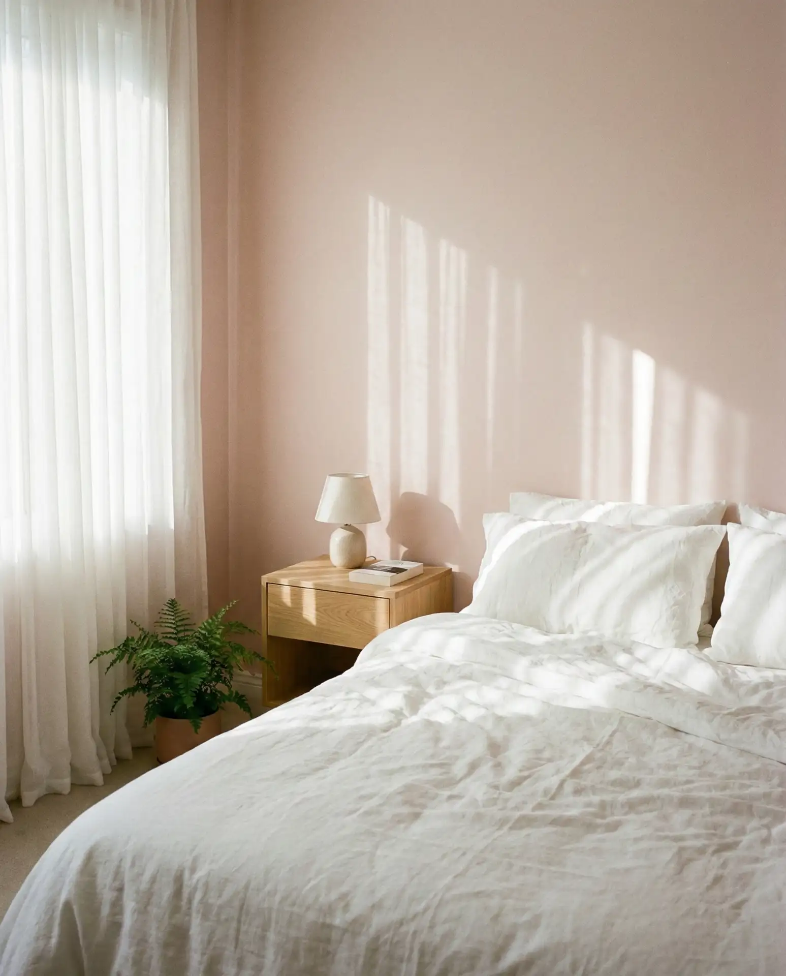 Blush and White Serenity 1