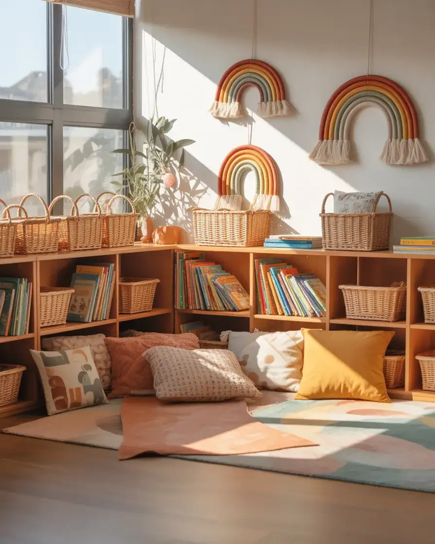 Boho Rainbow Classroom Aesthetic 1