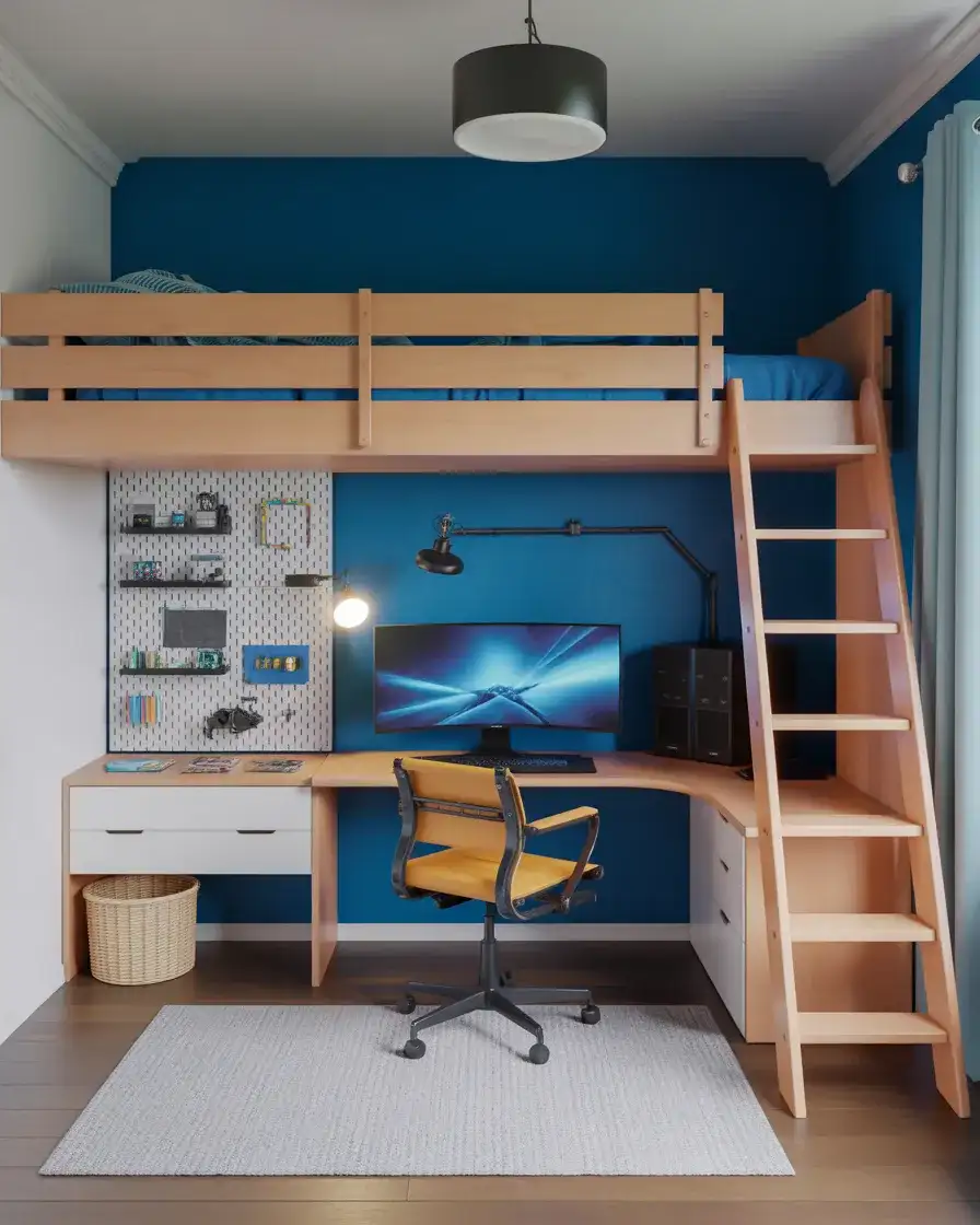 Boys' Bedroom Gaming Corner 1