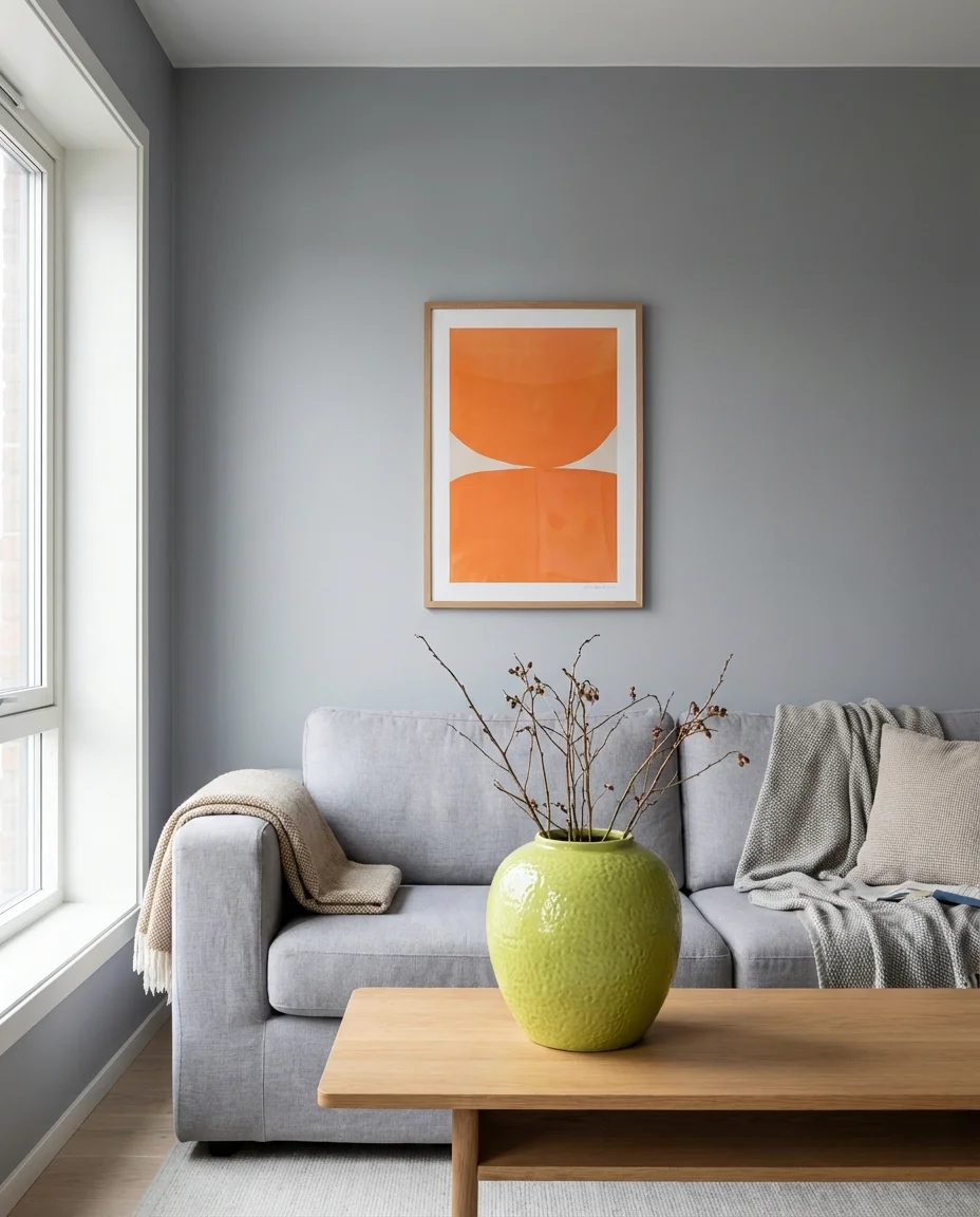 Bright Citrus Accents on Grey Base 2